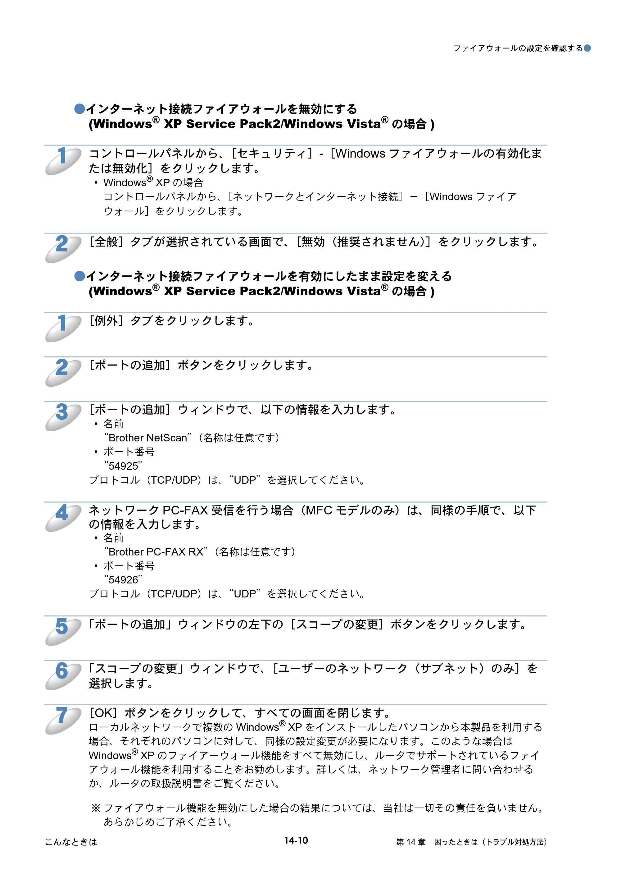 ブラザー DCP-535CN / MFC-490CN / MFC-5890CN ネットワーク取扱説明書 — 原本ページ — 178ページ