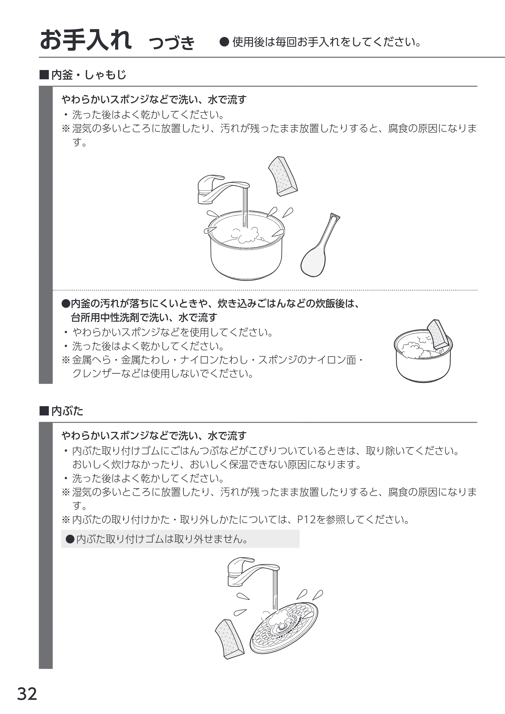 アイリスオーヤマ RC-MEA30 取扱説明書 — 原本ページ — 32ページ