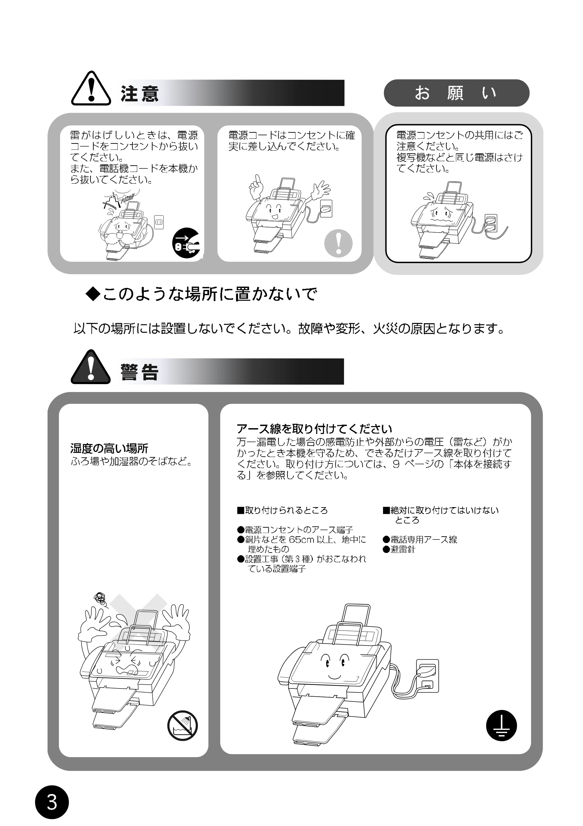 ブラザー MFC-7400J 取扱説明書(本体) — 原本ページ — 4ページ