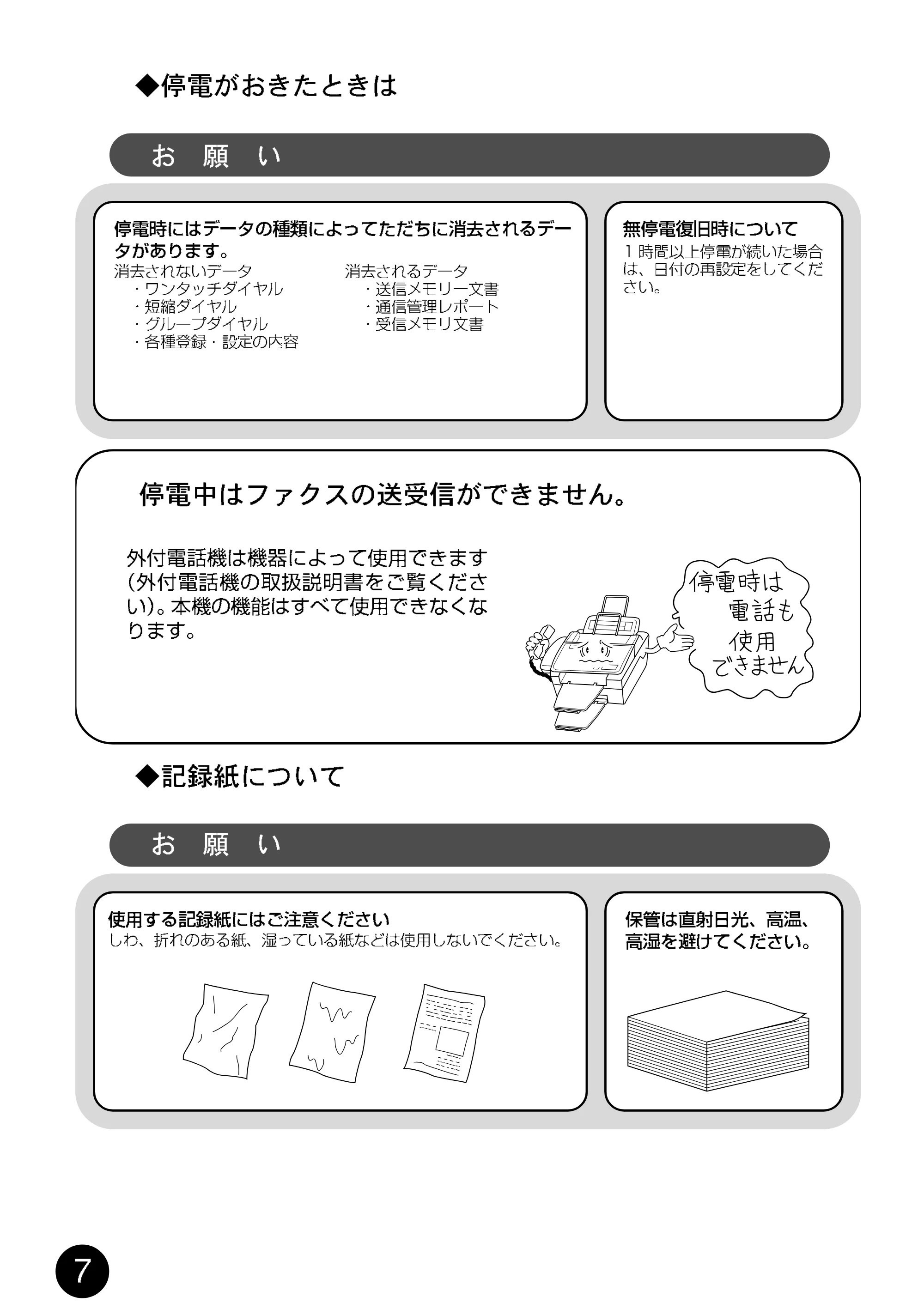 ブラザー MFC-7400J 取扱説明書(本体) — 原本ページ — 8ページ