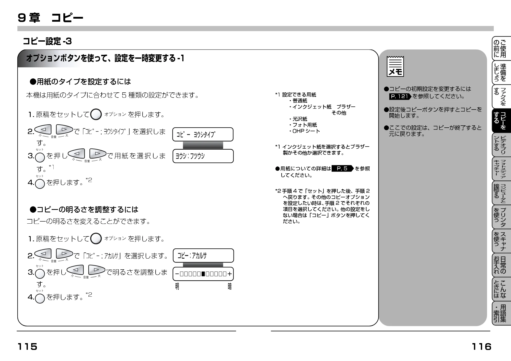 ブラザー MFC-7400J 取扱説明書（本体） — 原本ページ — 80ページ