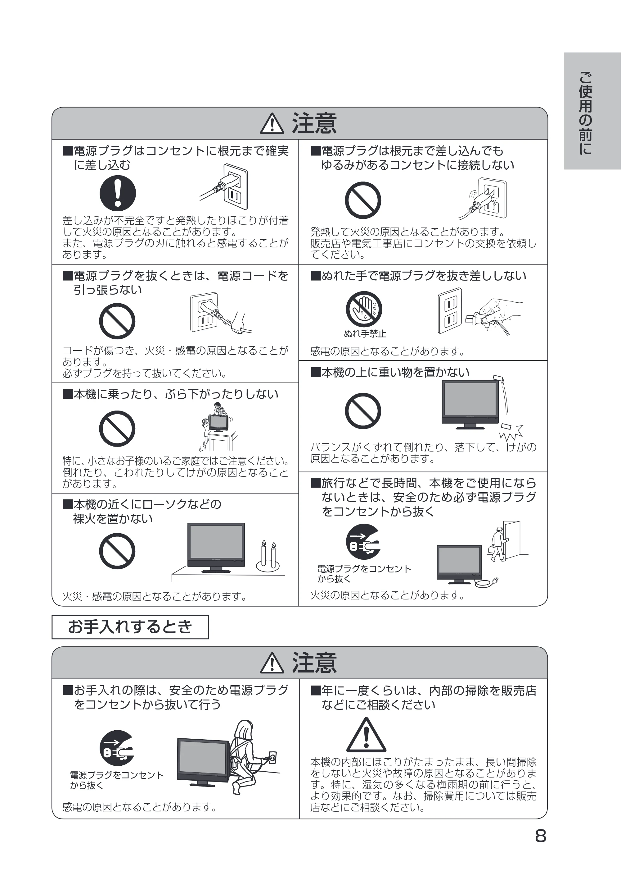 日立 19LM-W1 / 17LM-1 取扱説明書 — 原本ページ — 11ページ