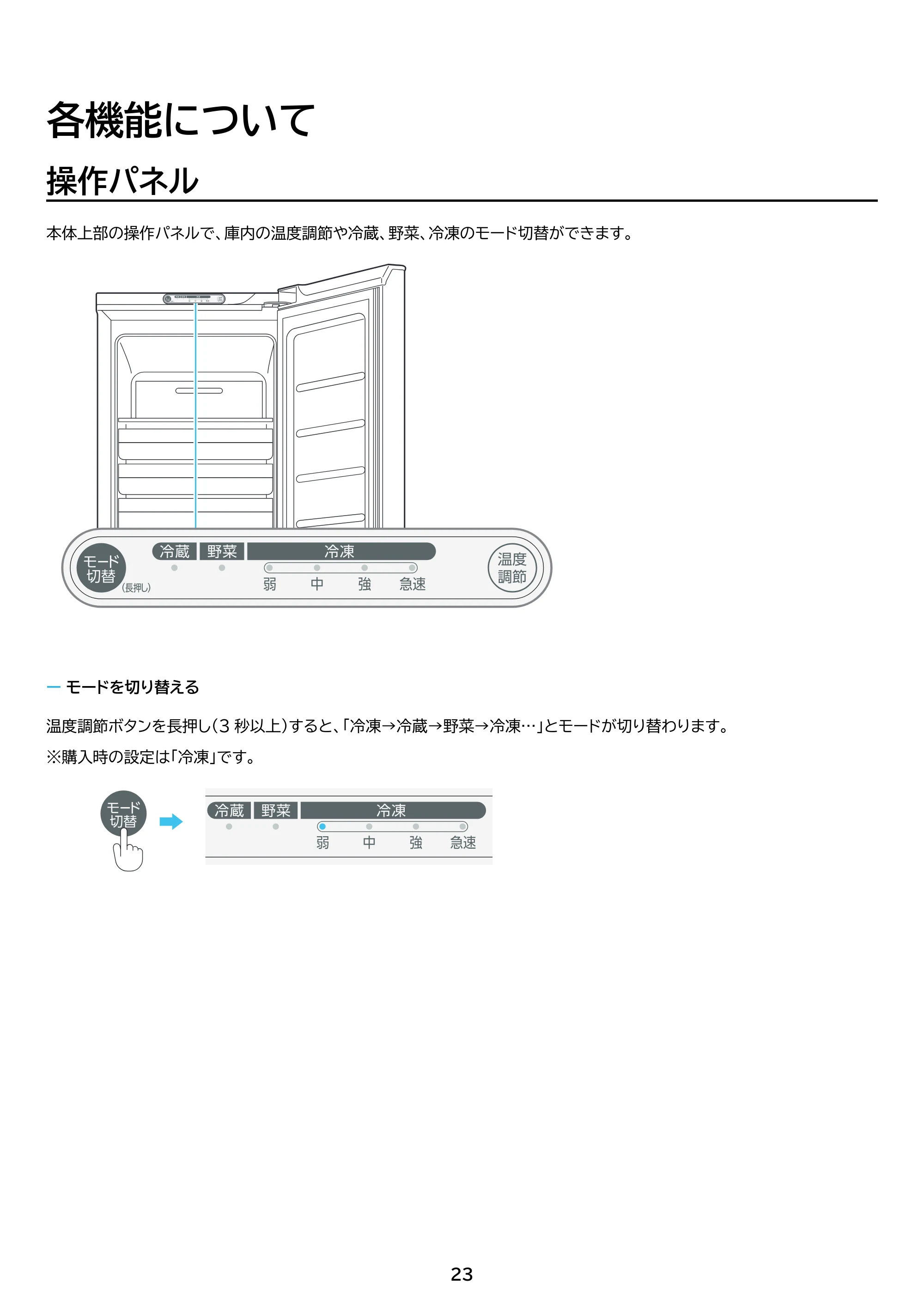 アイリスオーヤマ IUSN-S12C 取扱説明書 — 原本ページ — 23ページ