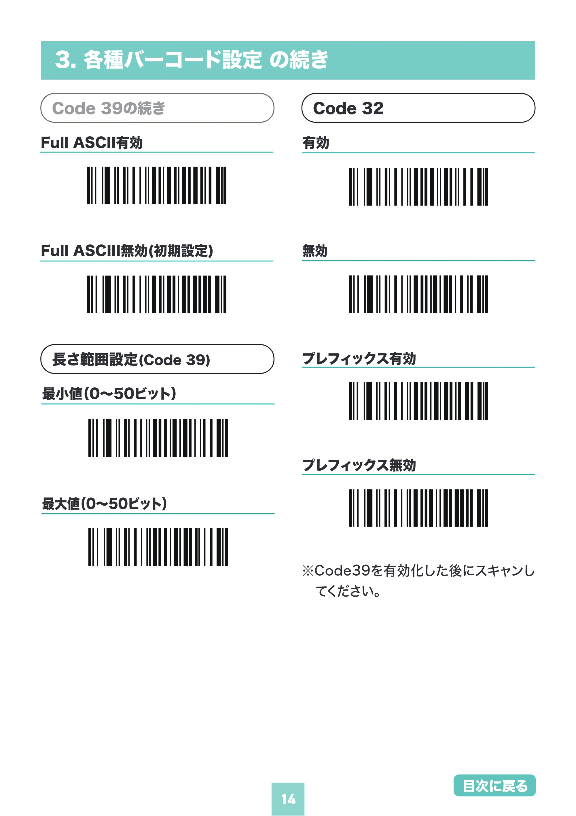 サンワサプライ BCR-WL2D1BK / BCR-BT2D4BK 取扱説明書 — 原本ページ — 14ページ