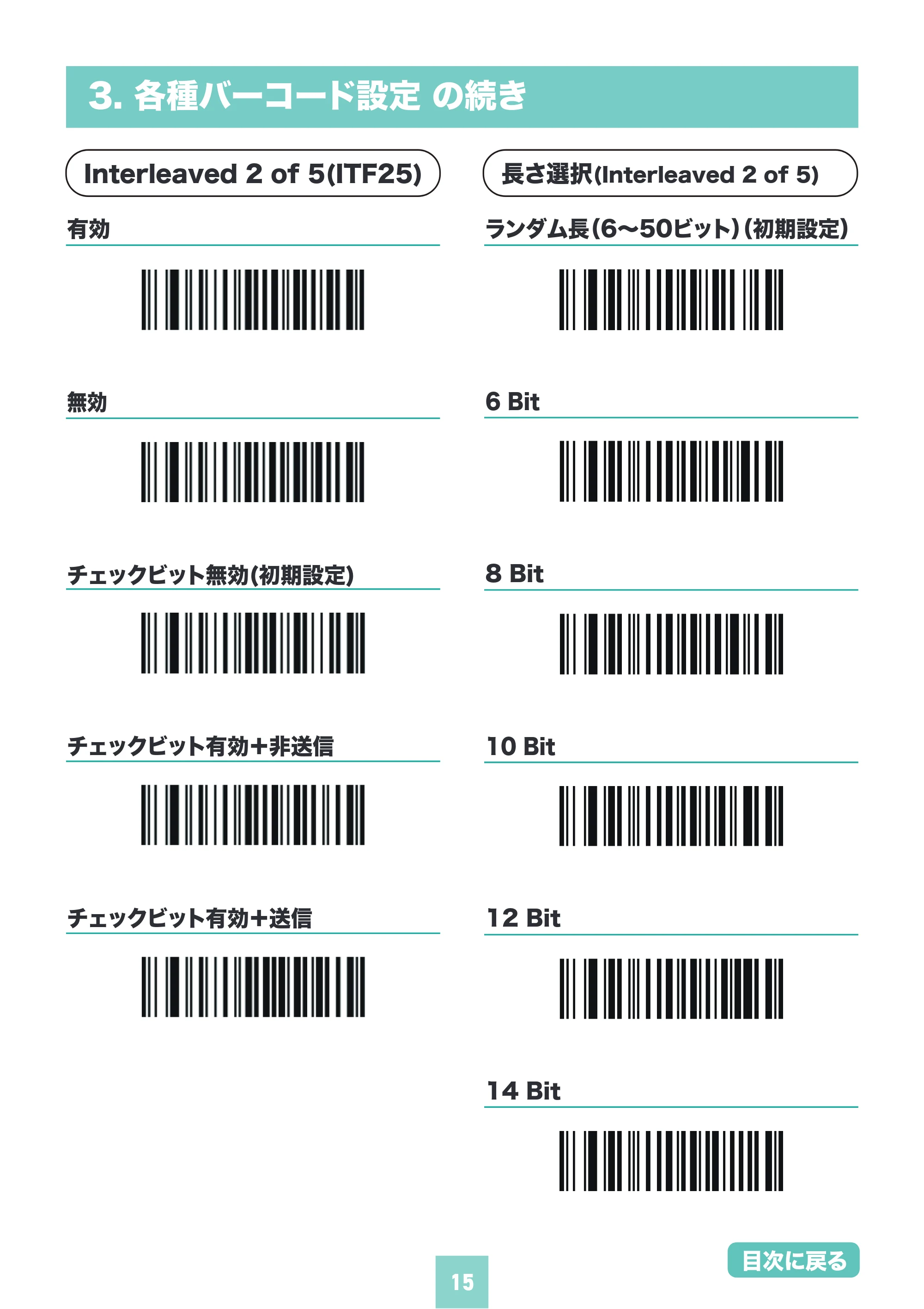 サンワサプライ BCR-WL2D1BK / BCR-BT2D4BK 取扱説明書 — 原本ページ — 15ページ