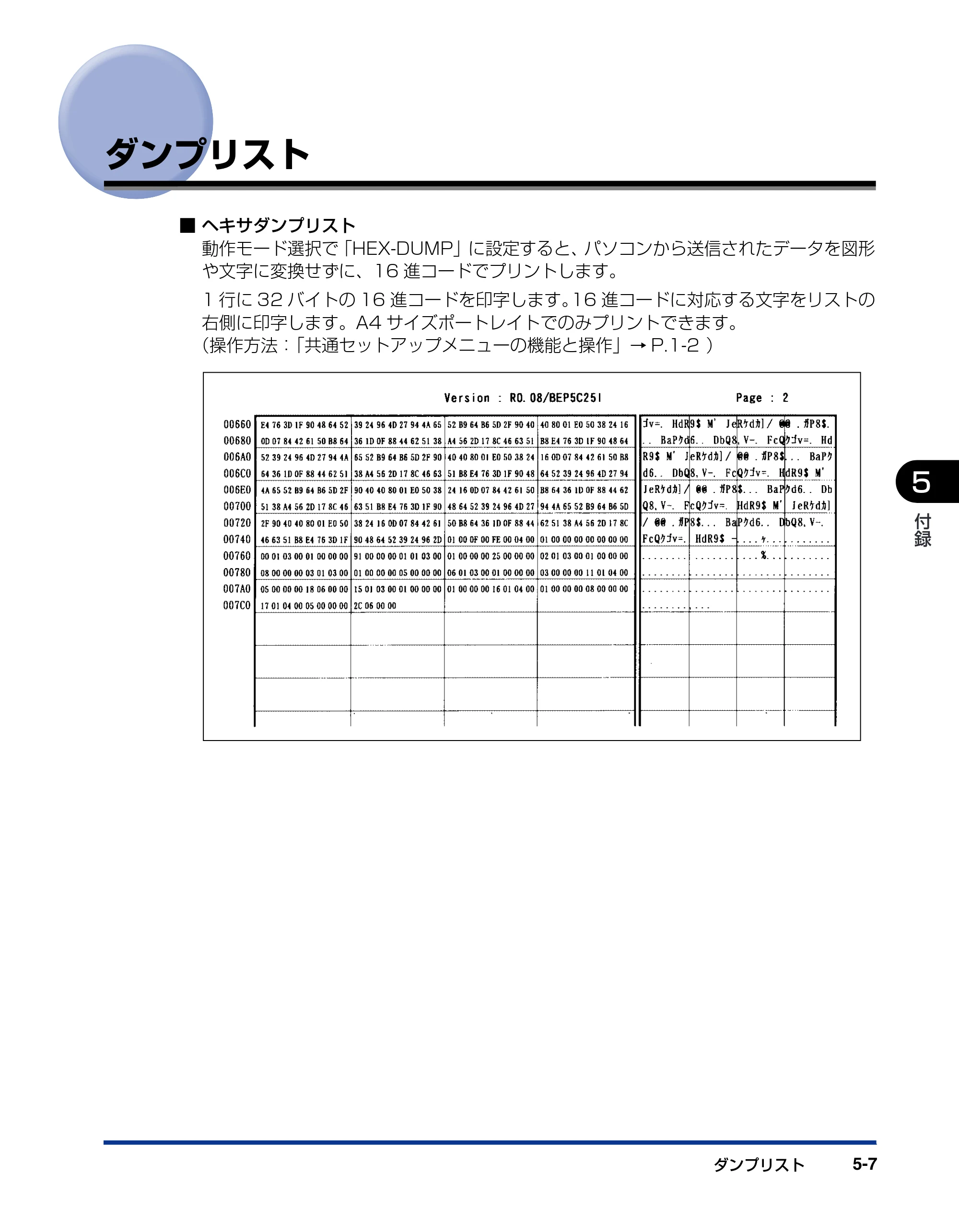 キヤノン BIJ2350/BIJ1350/BIJ1350D 機能ガイド （PDF形式／2.22Mバイト） — ダンプリスト — 原本ページ — 93ページ