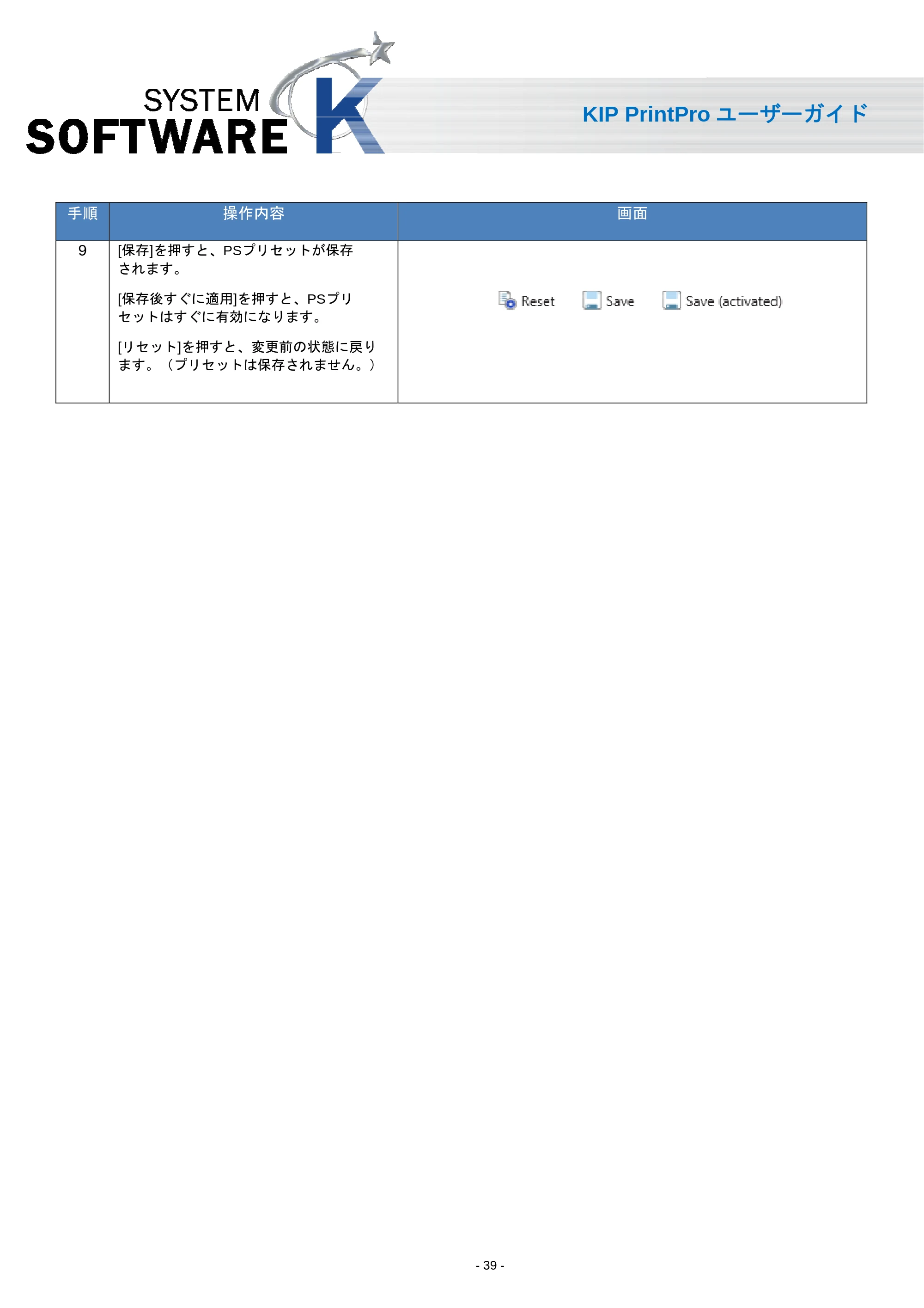 京セラ KIP 7170 KIP PrintPro ユーザーガイド — 原本ページ — 41ページ