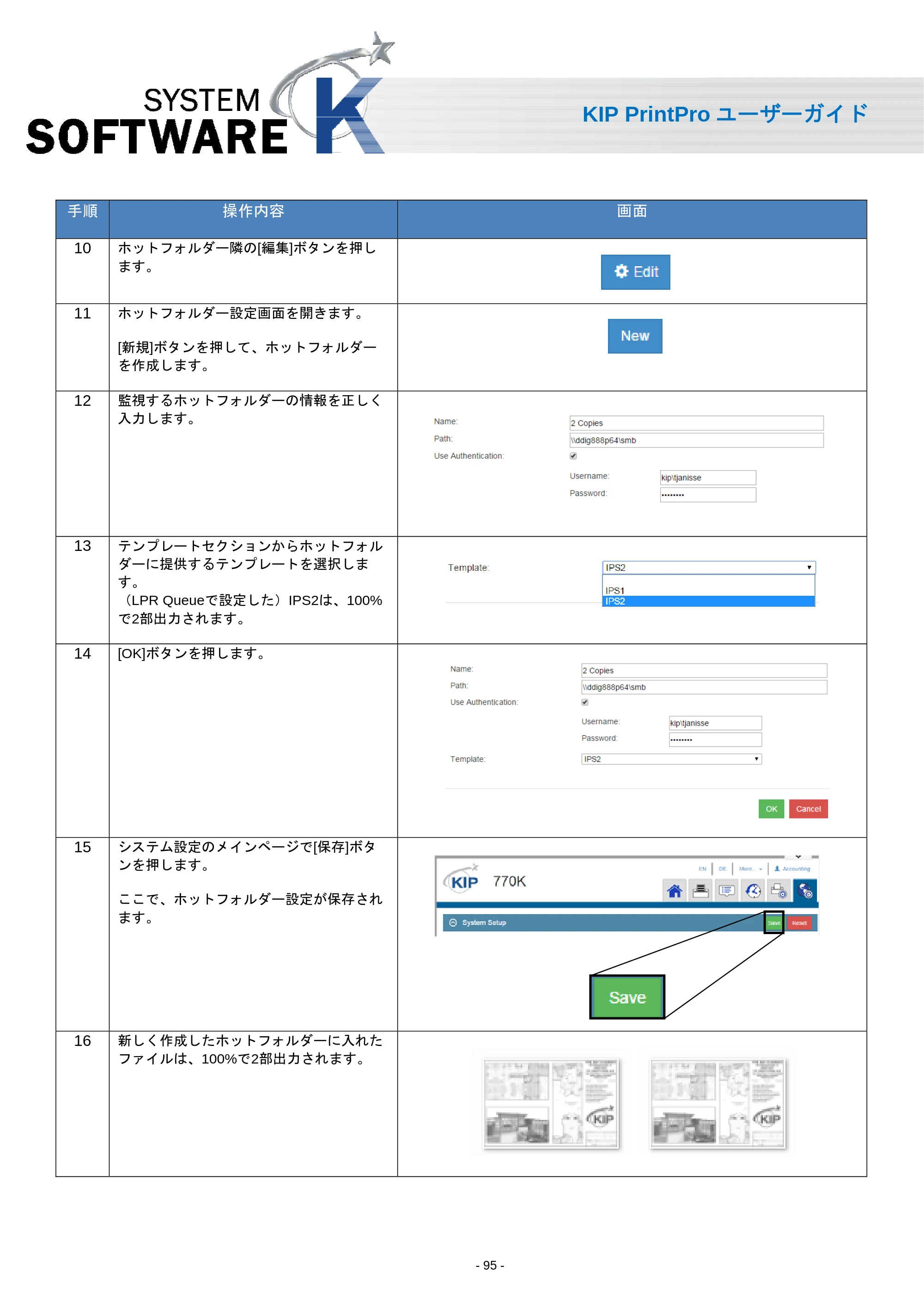 京セラ KIP 7170 KIP PrintPro ユーザーガイド — 原本ページ — 97ページ