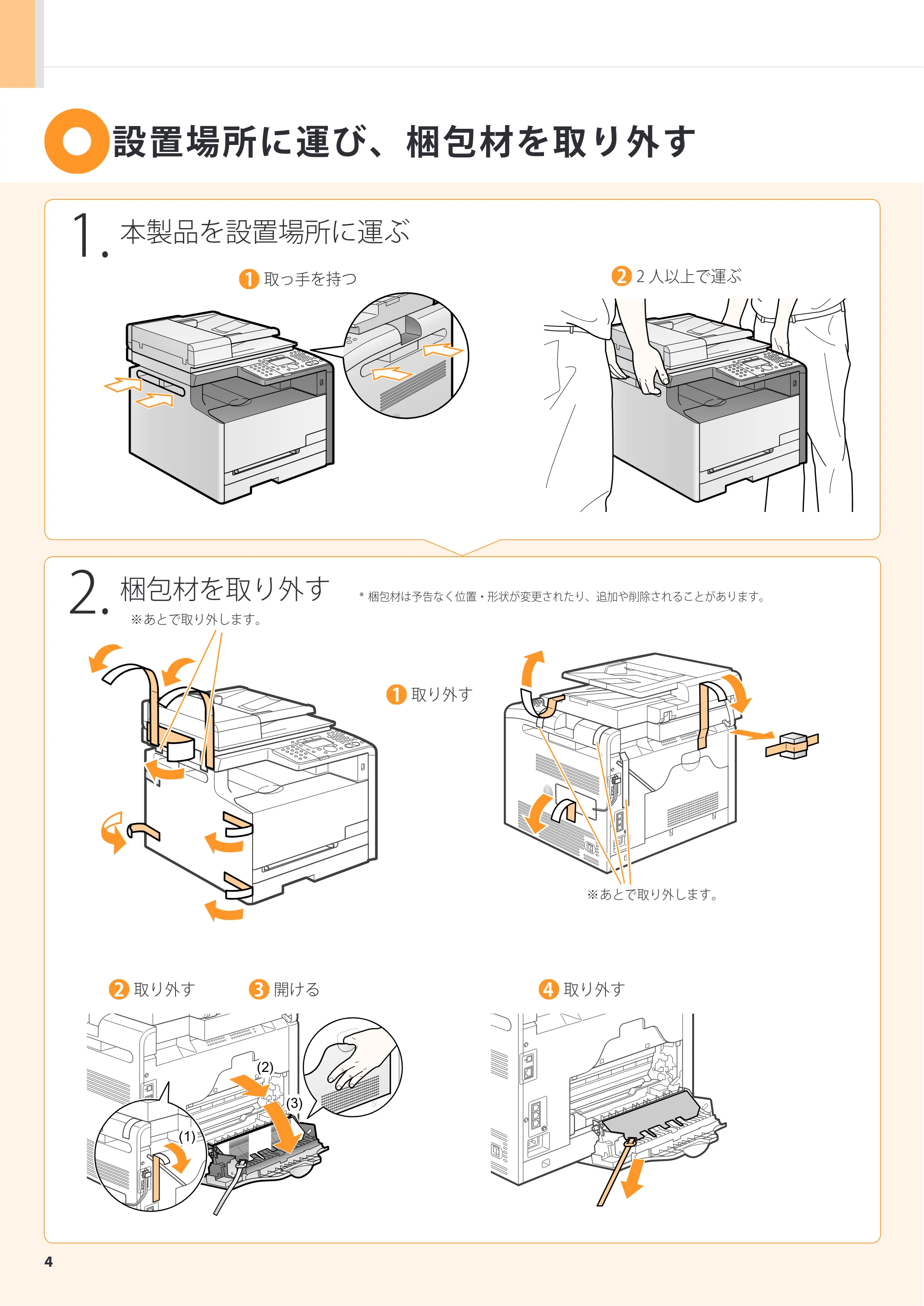 キヤノン MF8050Cn/MF8030Cn スタートアップガイド 2011年10月19日更新（PDF：5.57MB） — 原本ページ — 6ページ