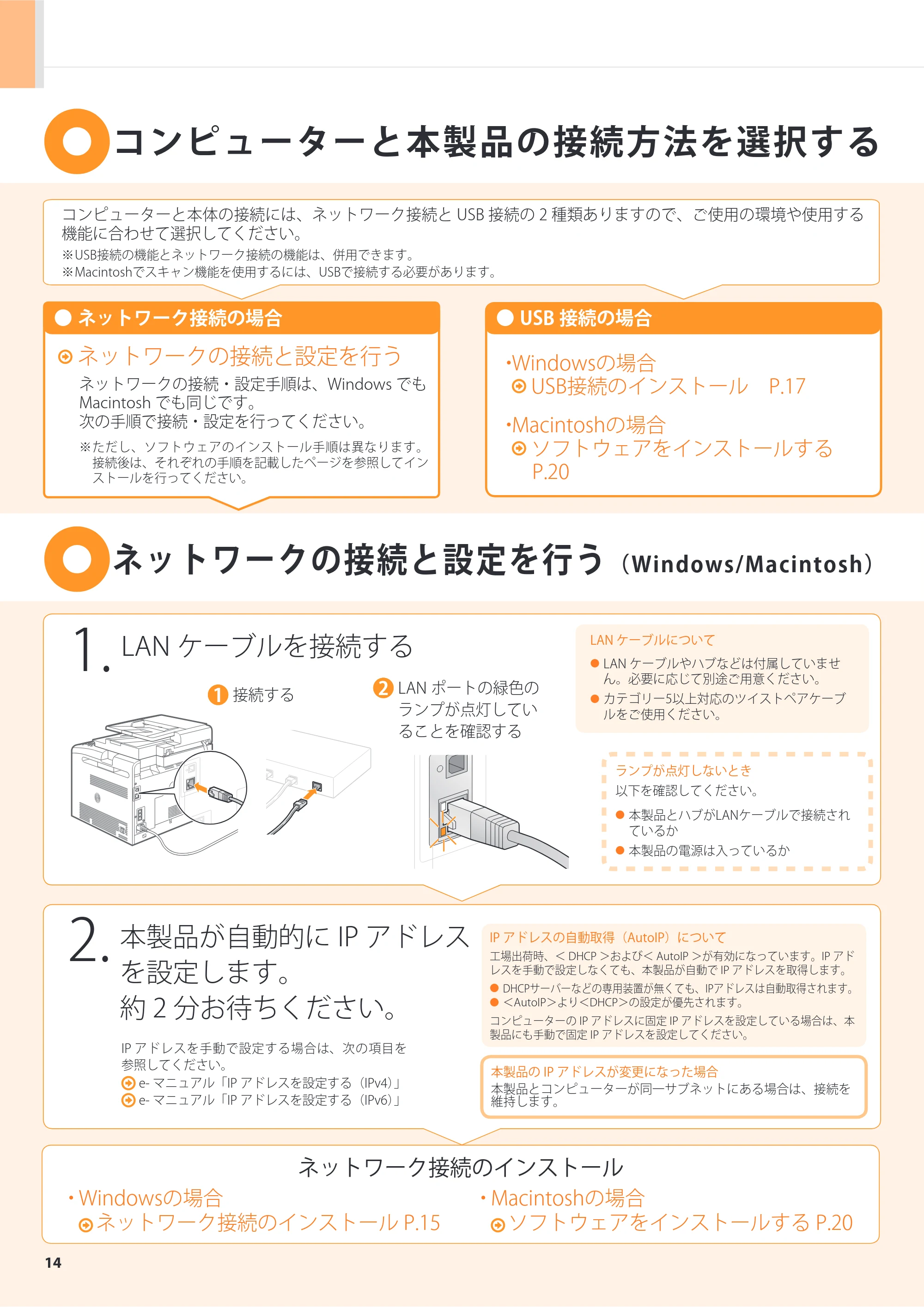 キヤノン MF8050Cn/MF8030Cn スタートアップガイド 2011年10月19日更新（PDF：5.57MB） — 原本ページ — 16ページ