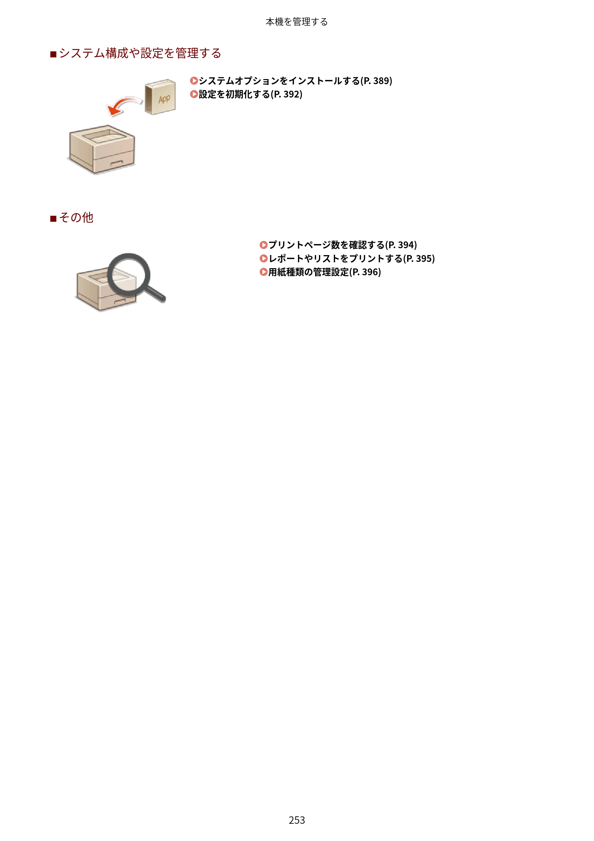 キヤノン LBP732Ci ユーザーズガイド 2026年6月25日更新（PDF：8.47MB） — 原本ページ — 261ページ