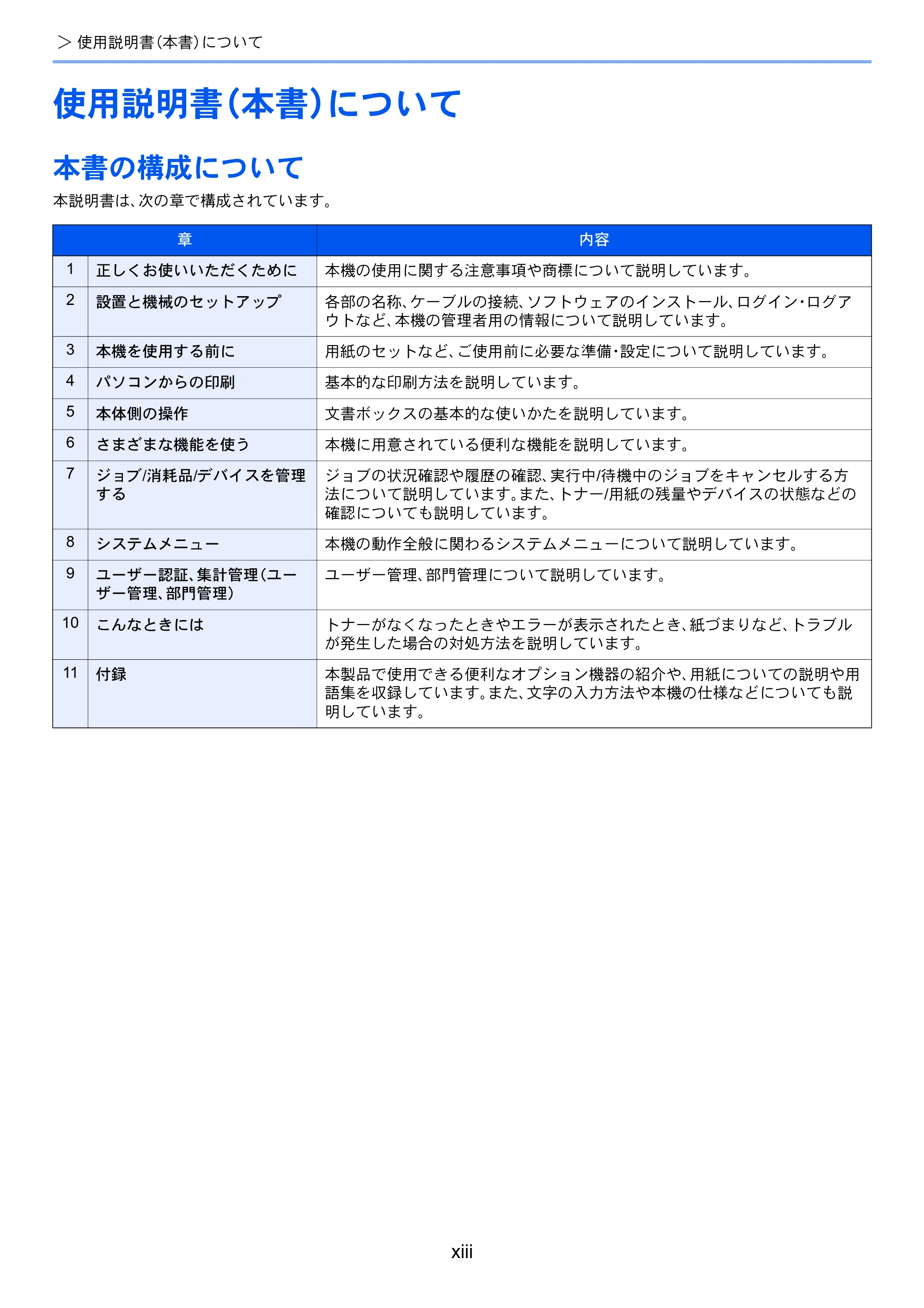 京セラ ECOSYS P8060cdn ECOSYS P8060cdn 使用説明書 — 使用説明書（本書）について — 原本ページ — 15ページ
