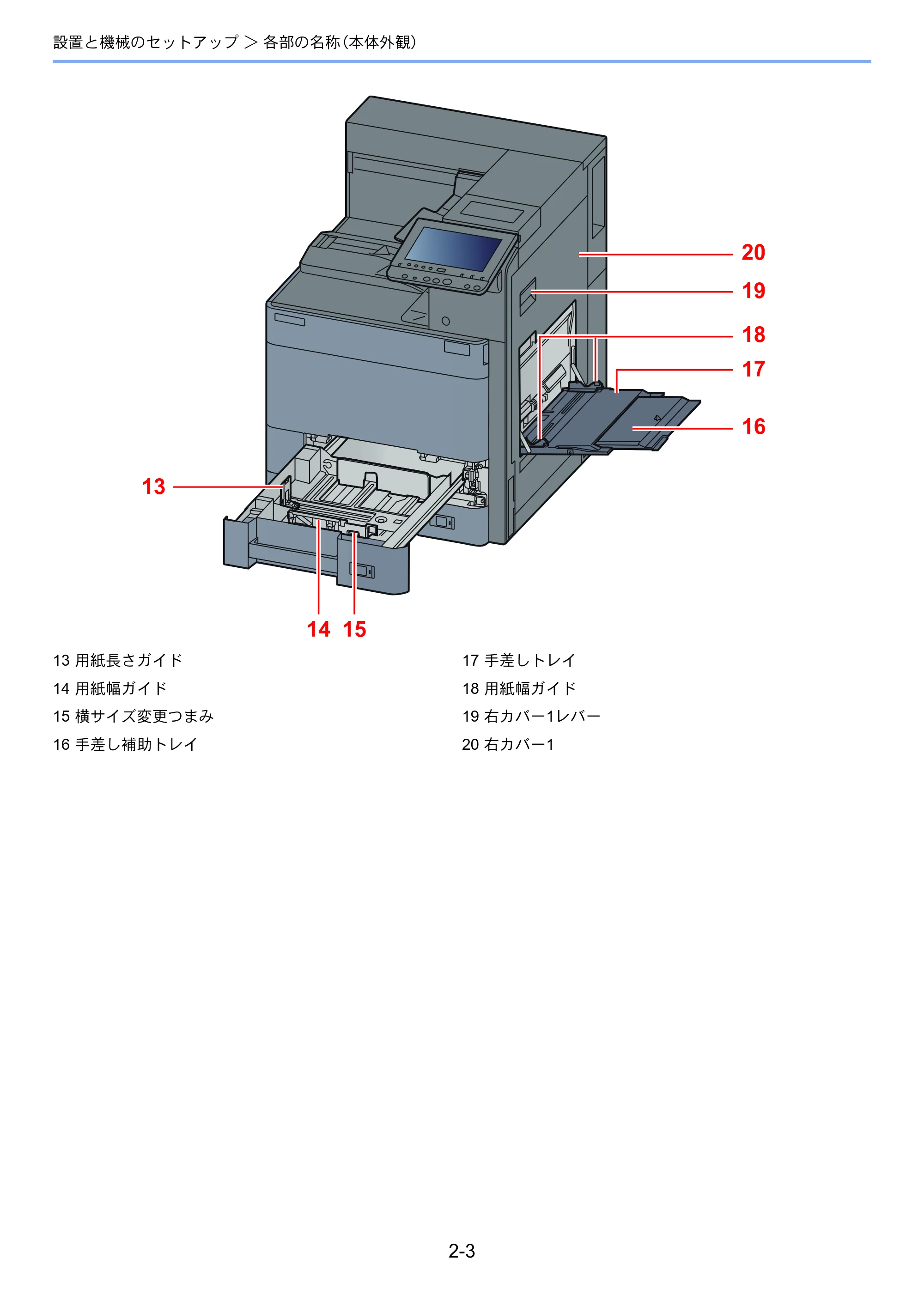 京セラ ECOSYS P8060cdn ECOSYS P8060cdn 使用説明書 — 原本ページ — 47ページ