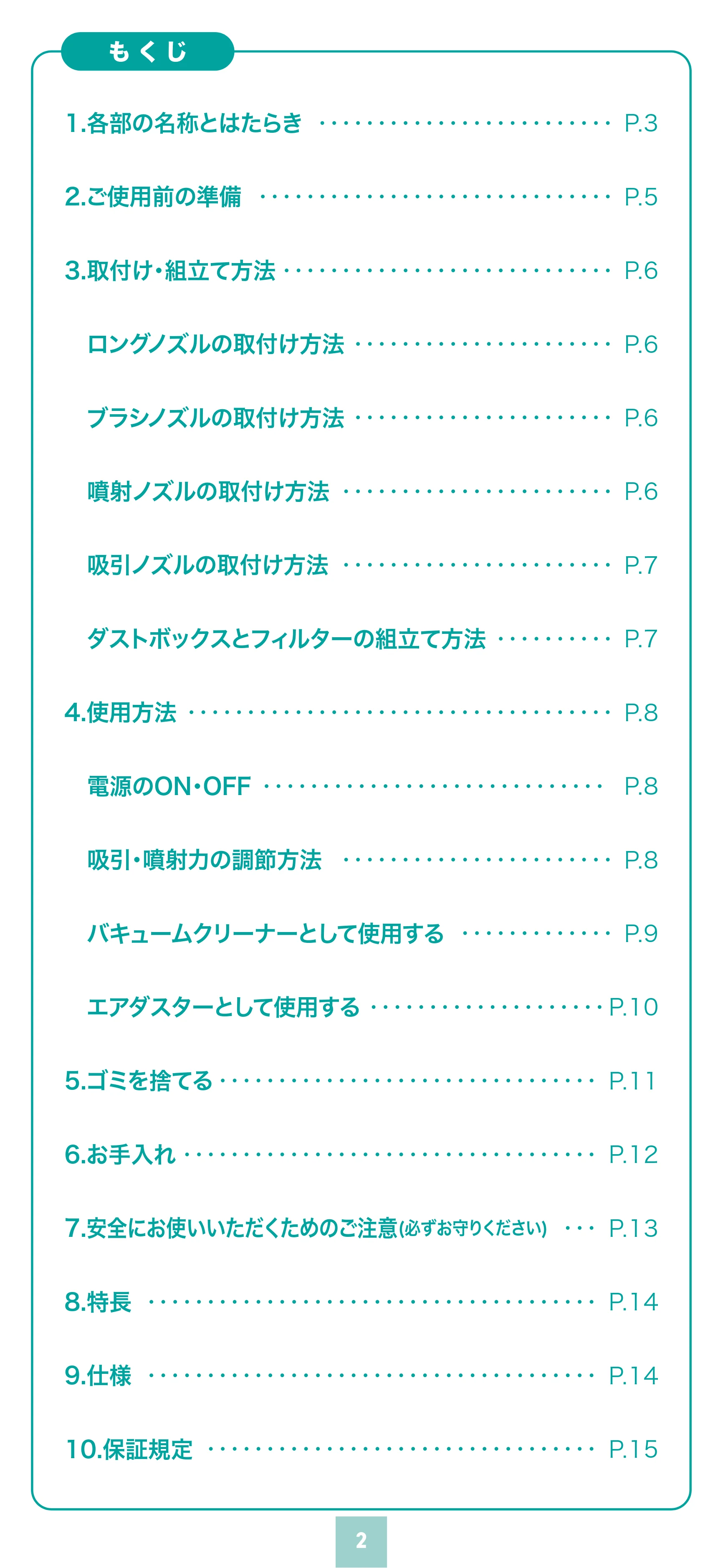 サンワサプライ 200-CDVC002 取扱説明書 — 原本ページ — 2ページ