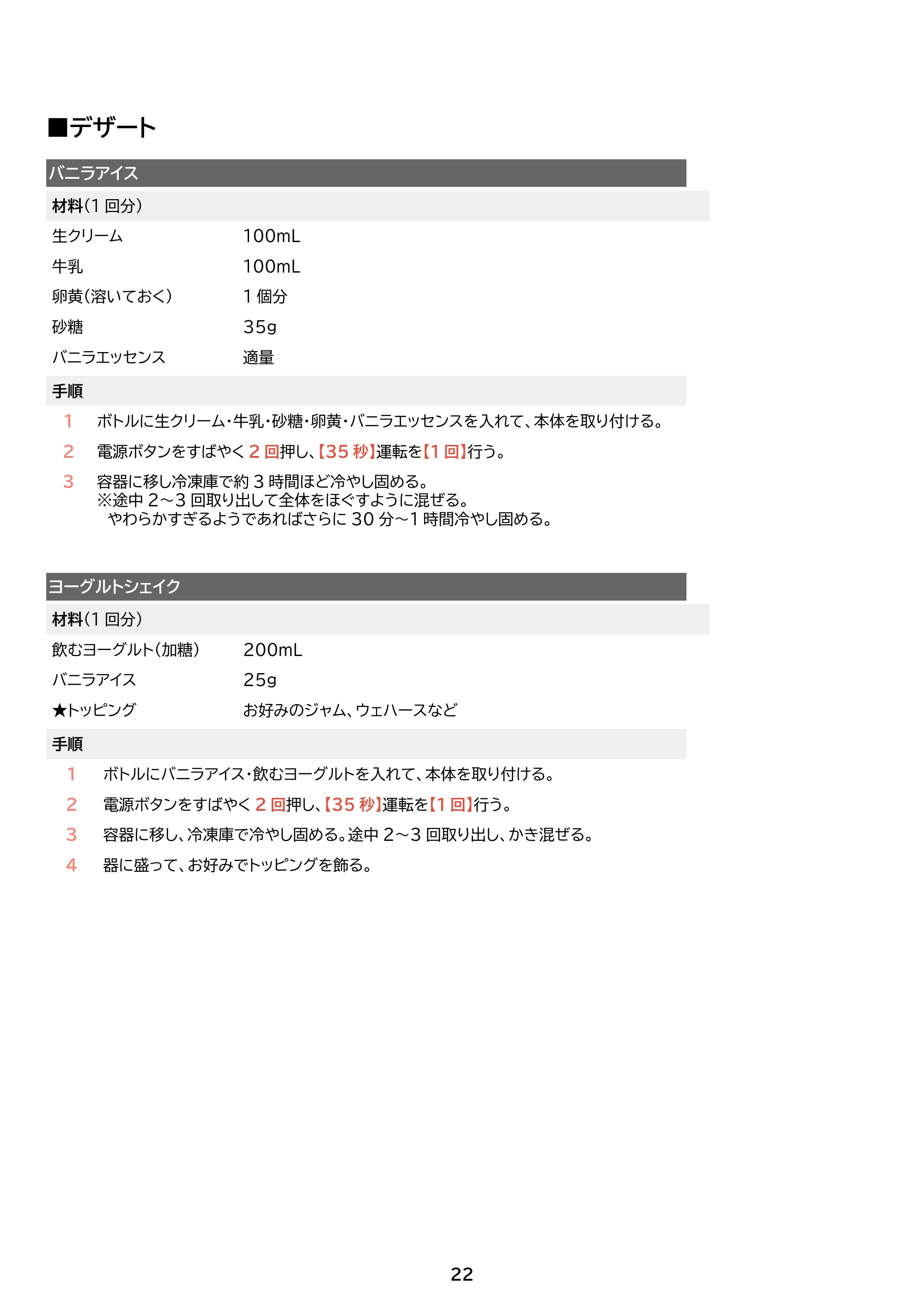 アイリスオーヤマ IBB-C301 取扱説明書 — 原本ページ — 22ページ