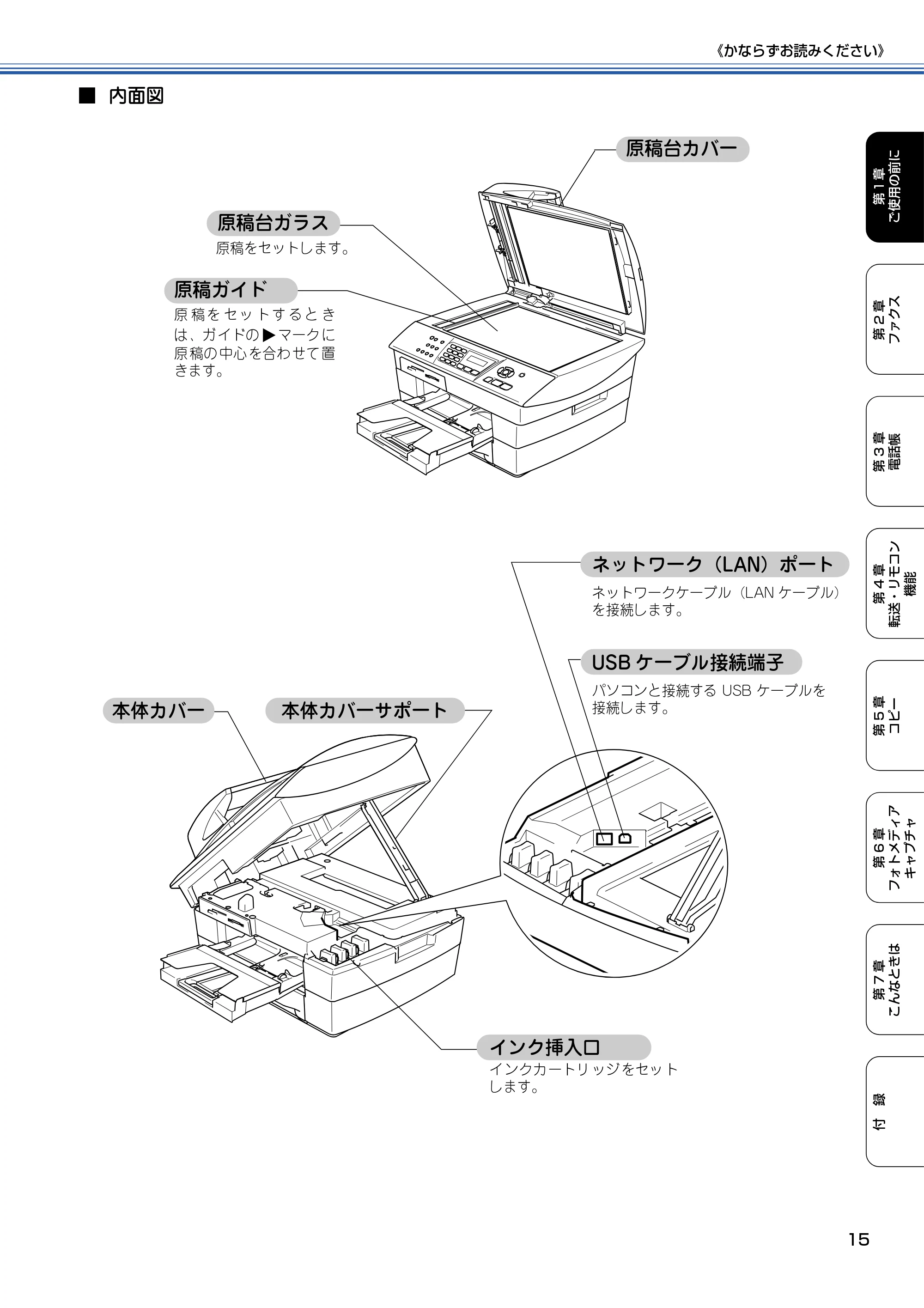 ブラザー MFC-5840CN 取扱説明書（本体） — 原本ページ — 16ページ