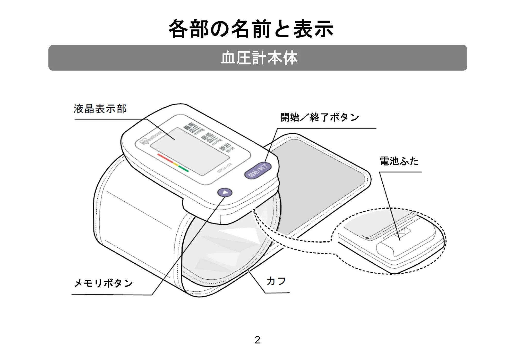 アイリスオーヤマ BPW-102 取扱説明書 — 原本ページ — 17ページ