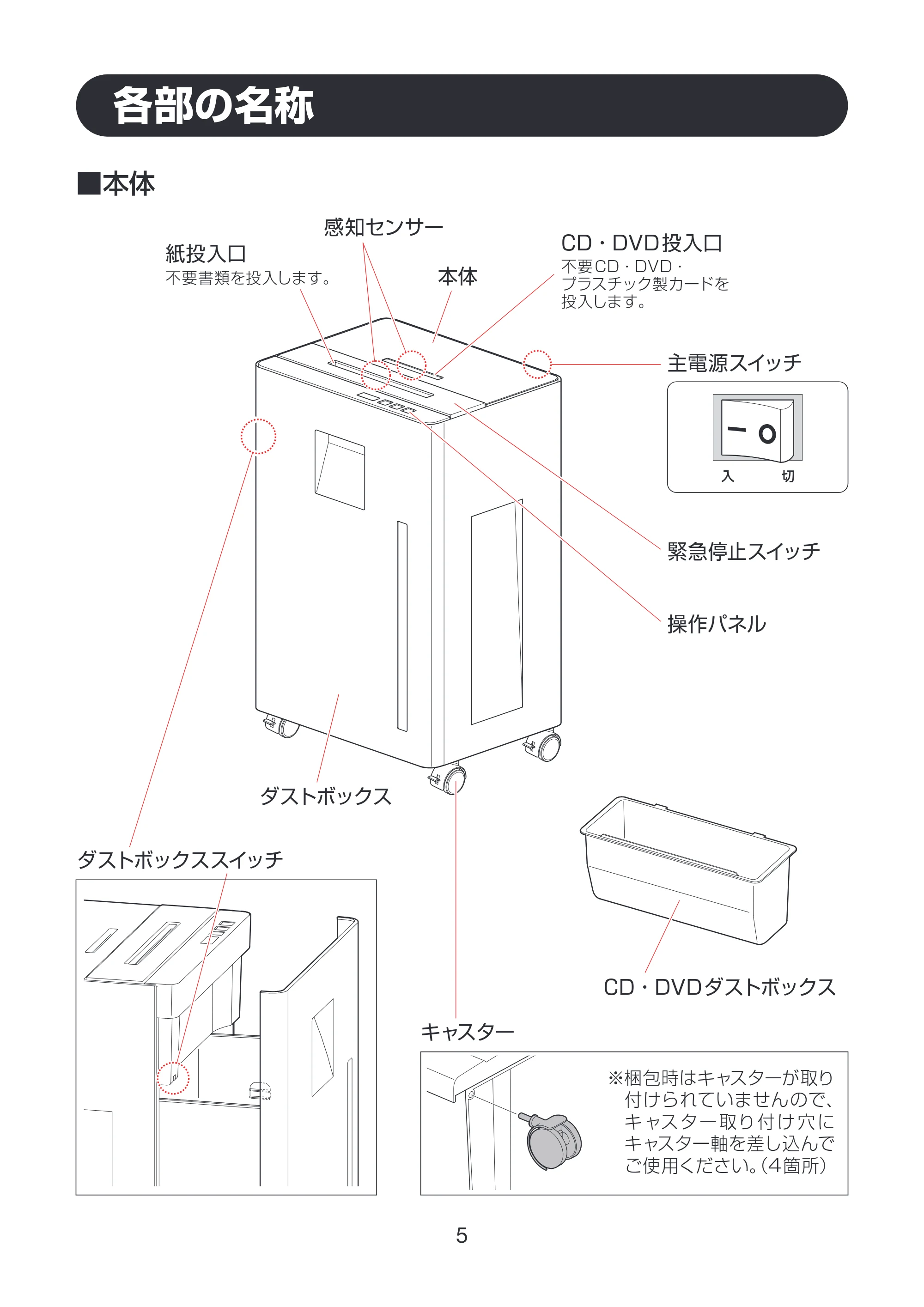 アイリスオーヤマ OF12H 取扱説明書 — MAN_OF12H_P05_cs5.ai — 原本ページ — 5ページ