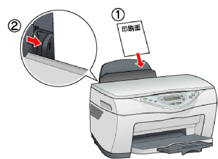 エプソン CC-600PX ユーザーズガイド for Windows — セット方法 — 図版 19-2 — 19ページ