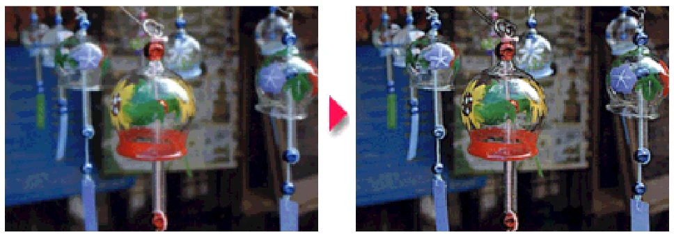 エプソン CC-600PX ユーザーズガイド for Windows — ソフトフォーカスなど特殊効果を加えて印刷(オートフォトファイン!5)41 — 図版 41-2 — 41ページ