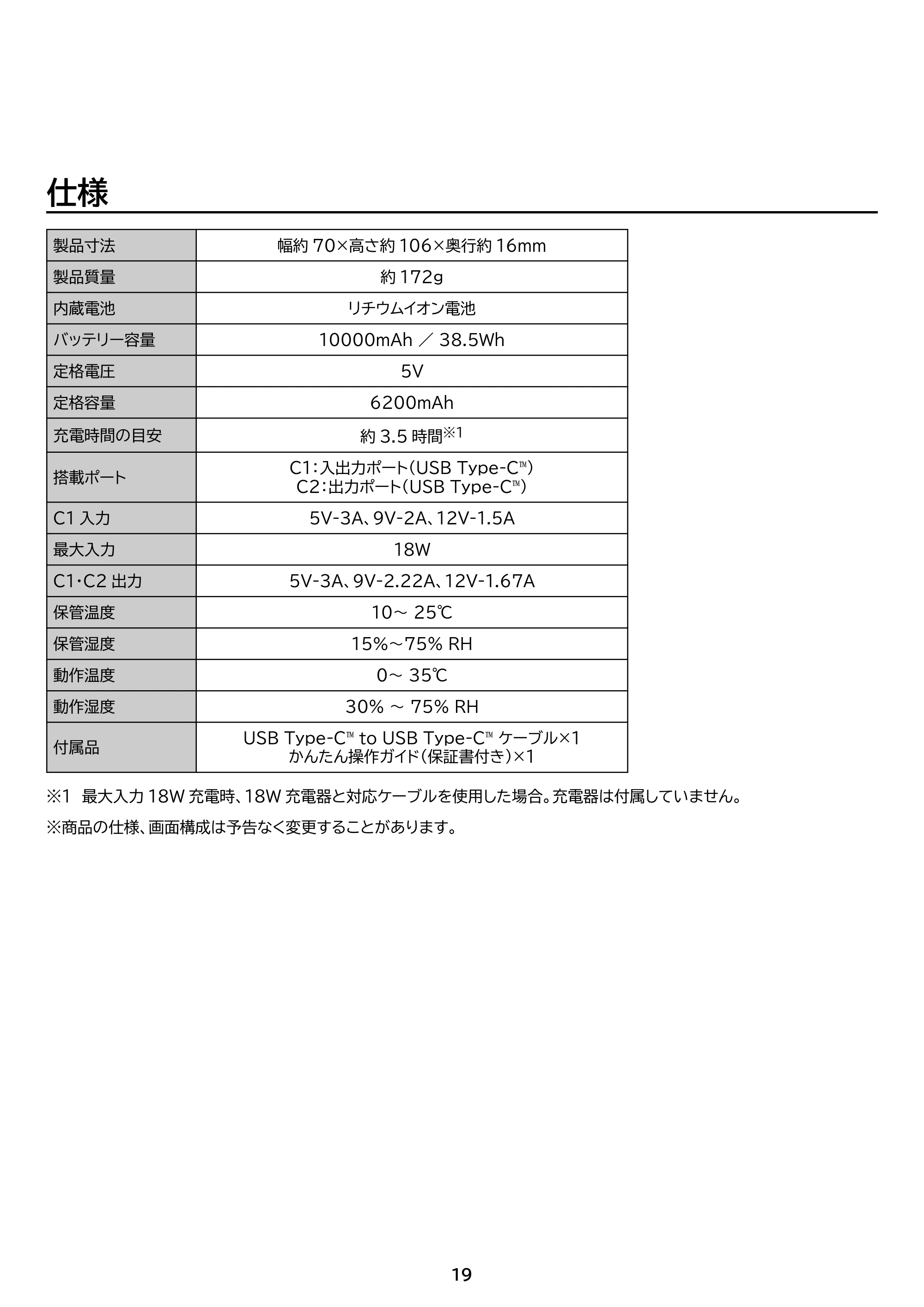 アイリスオーヤマ TS-A10020 取扱説明書 — 原本ページ — 19ページ