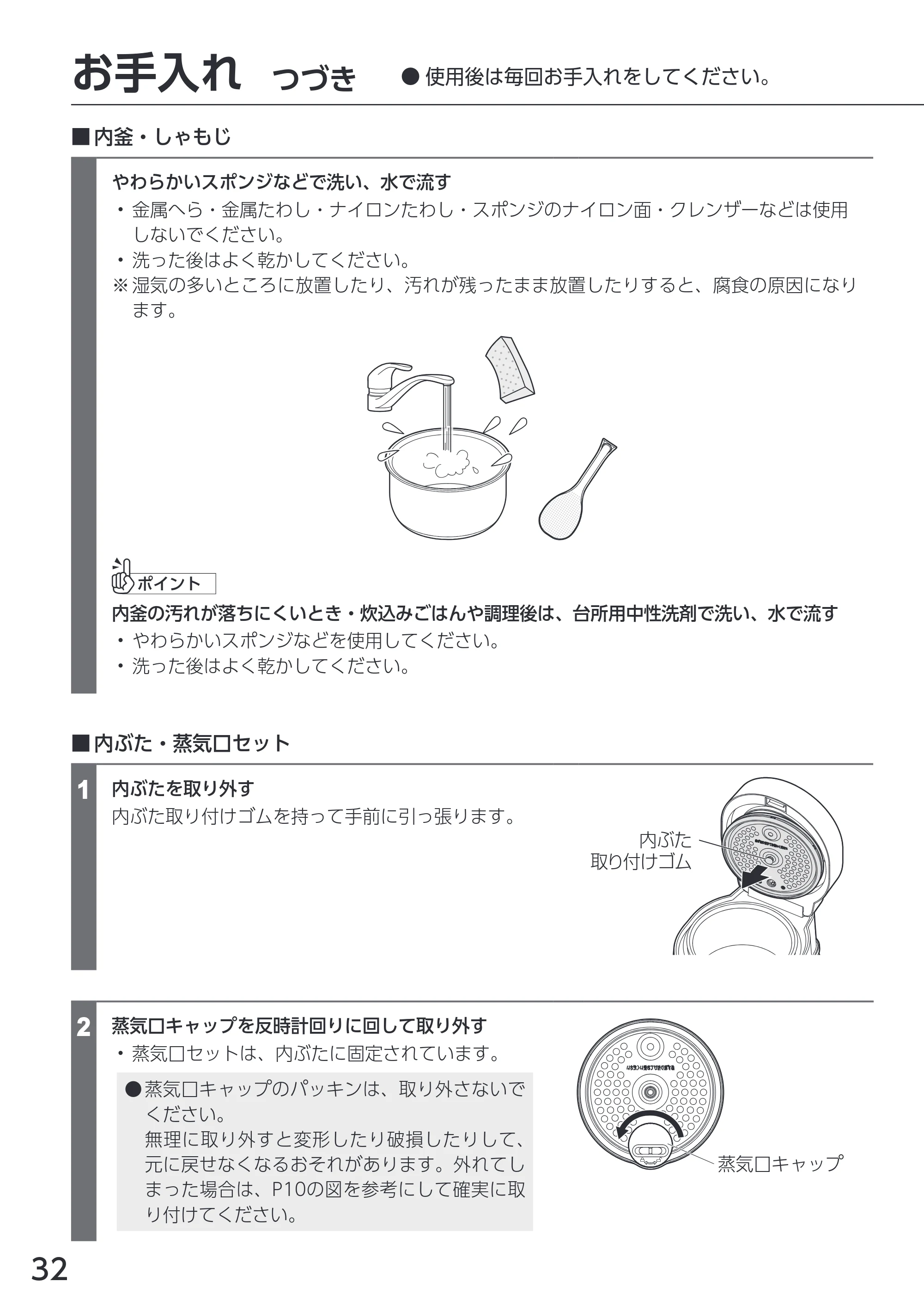 アイリスオーヤマ KRC-MGA30-DA 取扱説明書 — 原本ページ — 32ページ
