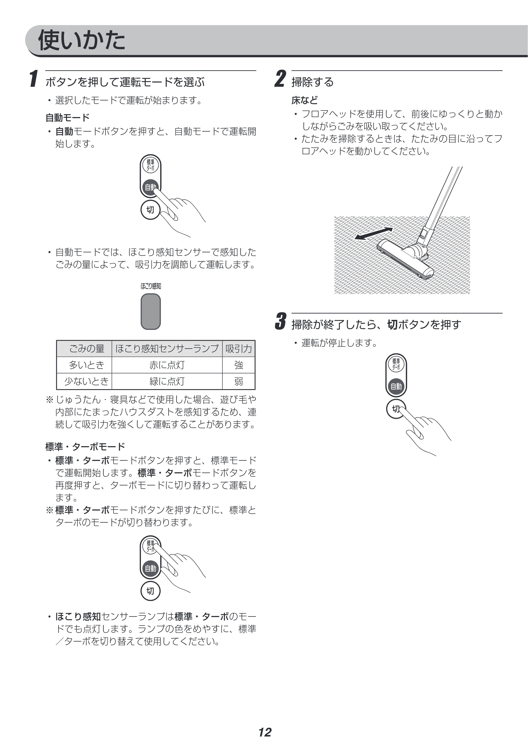 アイリスオーヤマ KIC-SLDC7 取扱説明書 — 原本ページ — 12ページ