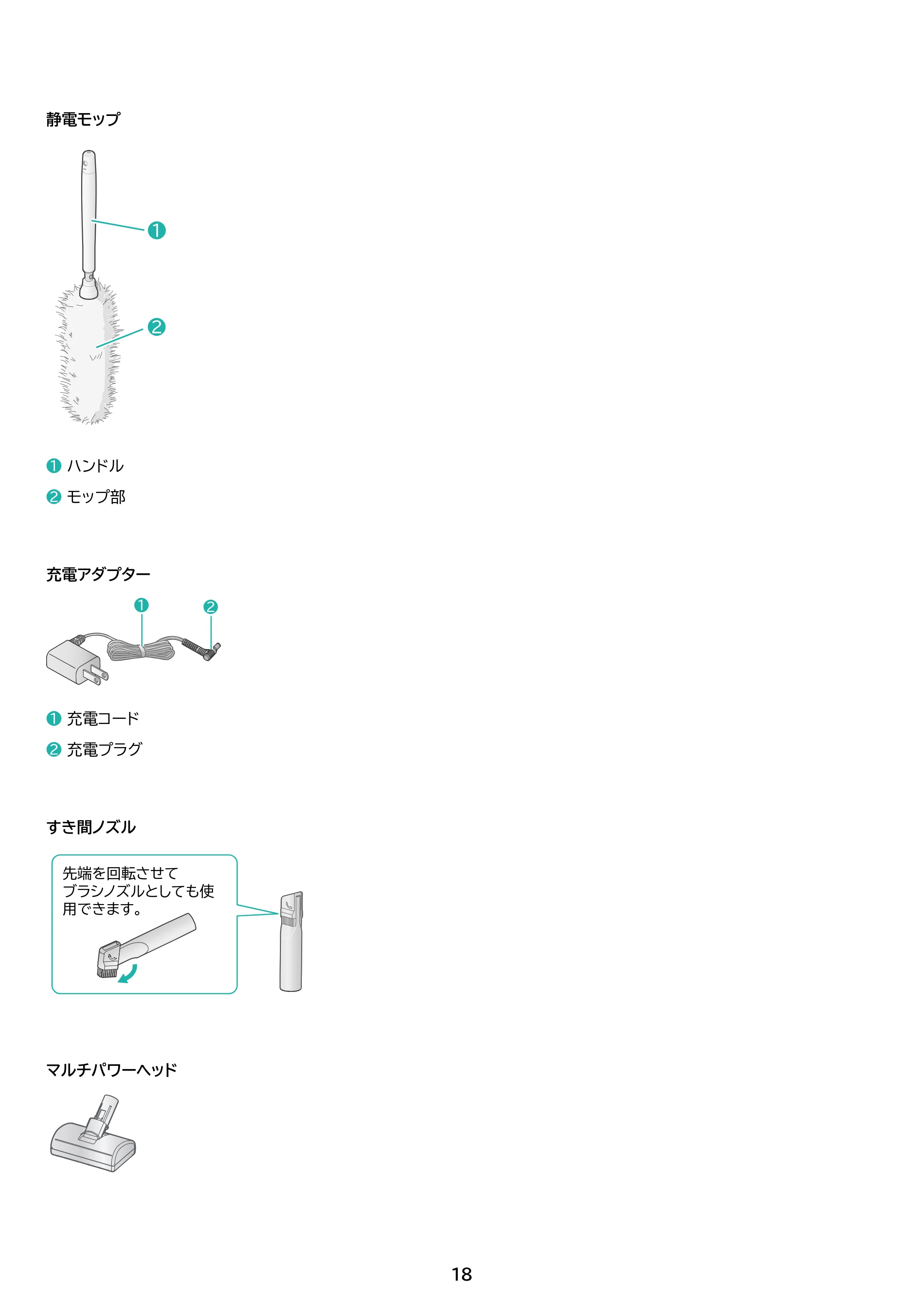 アイリスオーヤマ SBD-T2P-HC 取扱説明書 — 原本ページ — 18ページ