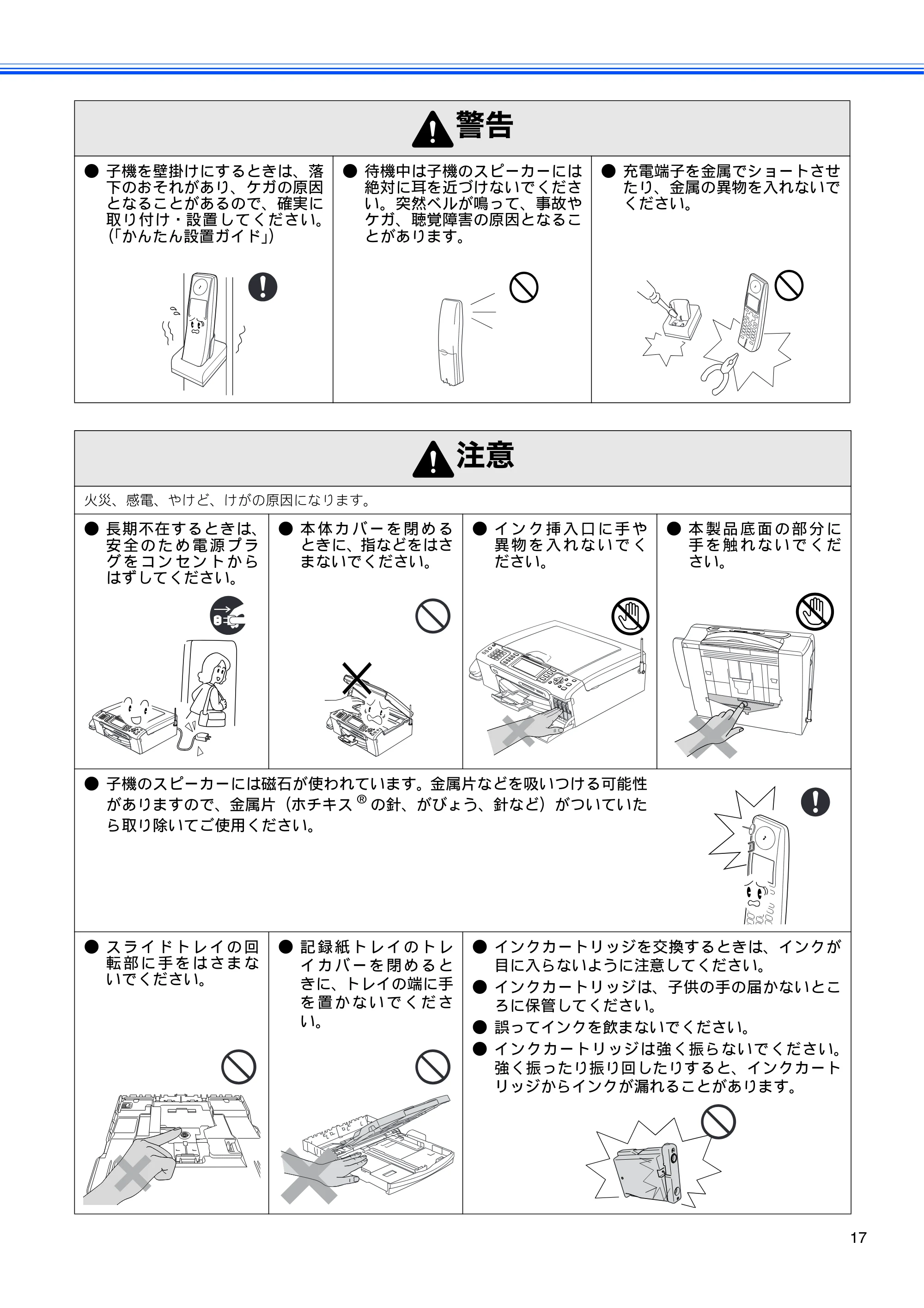 ブラザー MFC-650CD / MFC-650CDW / MFC-870CDN / MFC-870CDWN / MFC-880CDN / MFC-880CDWN 取扱説明書(本体) — 原本ページ — 19ページ