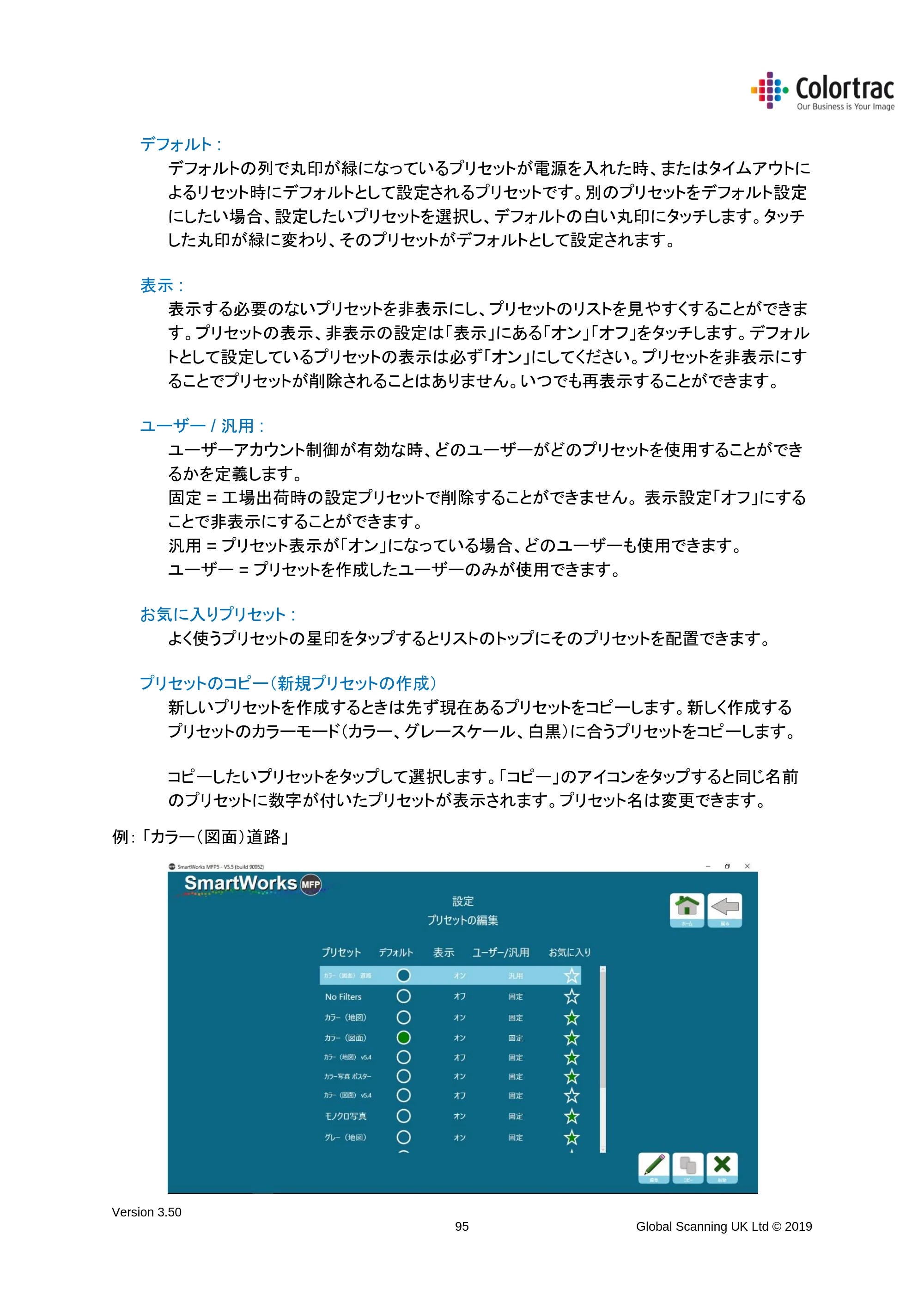 キヤノン TX-2000/TX-3000/TX-4000/TX-2000 MFP/TX-3000 MFP/TX-4000 MFP SmartWorks MFP5（ver.5.5用）取扱説明書 2020年10月29日掲載 （PDF形式／9.53Mバイト） — デフォルト : — 原本ページ — 95ページ