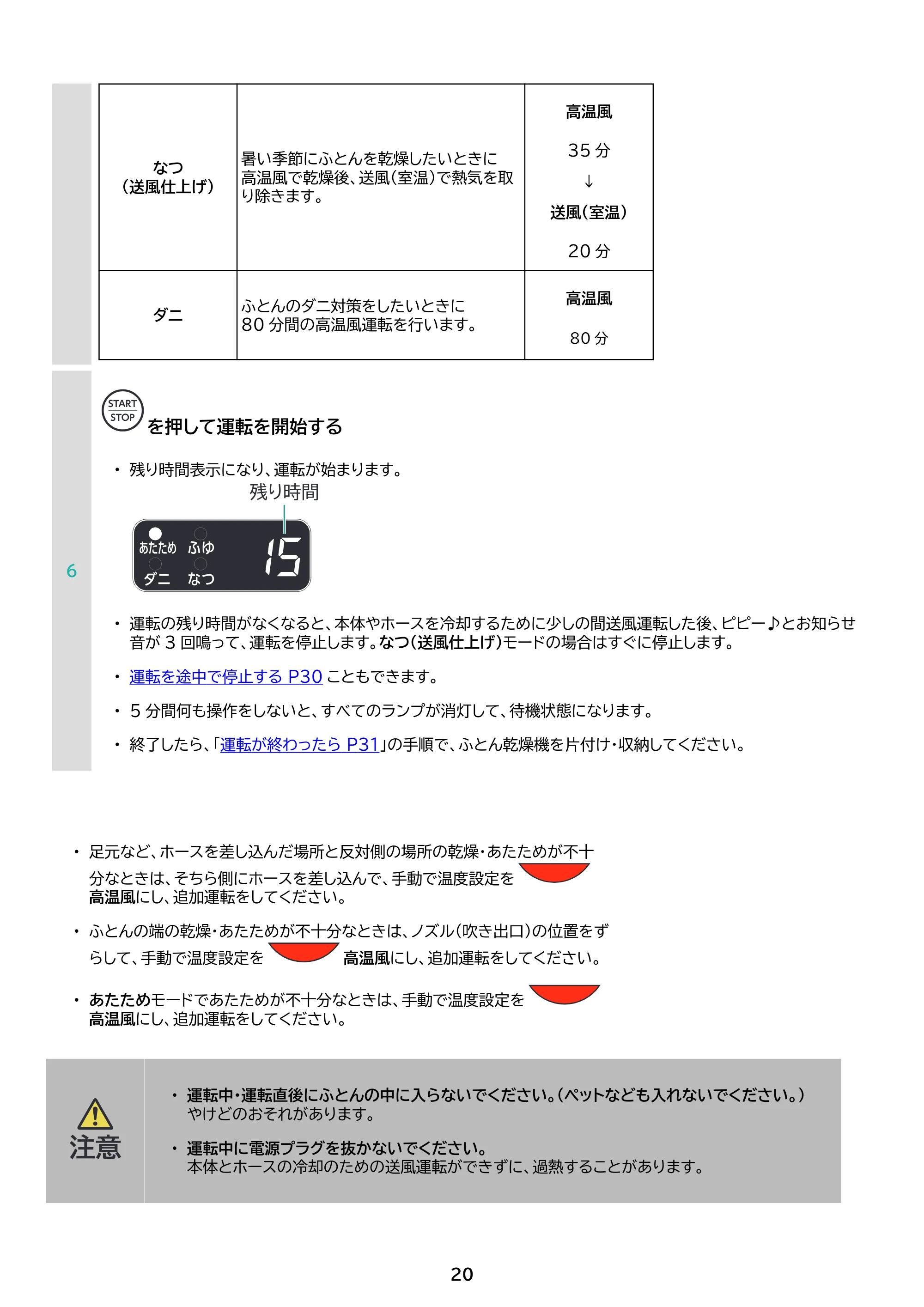アイリスオーヤマ JSK-S10 取扱説明書 — 原本ページ — 20ページ