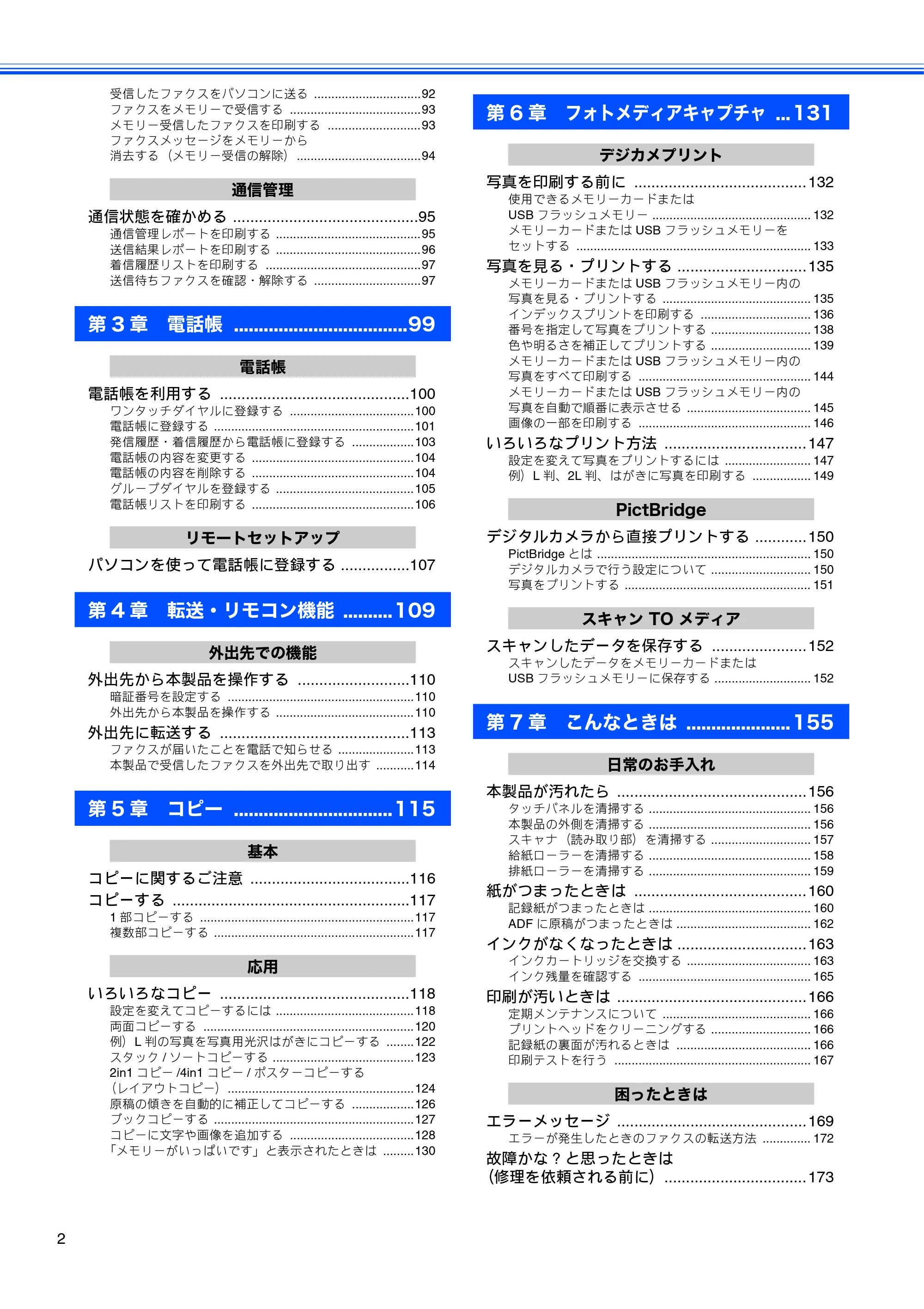 ブラザー MFC-6890CN 取扱説明書(本体) — 原本ページ — 4ページ