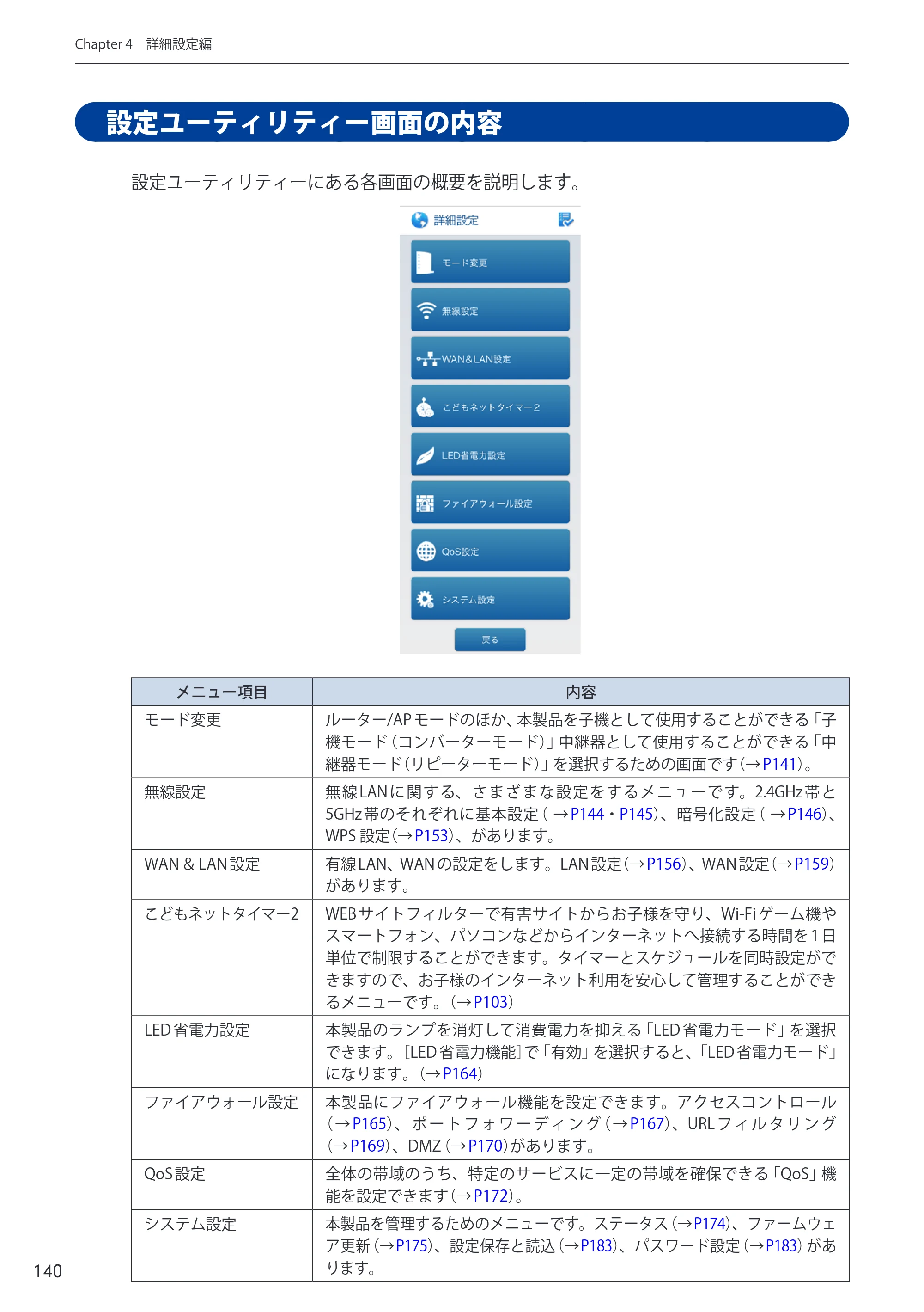 エレコム WRC-733FEBK2-A 14.ユーザーズマニュアル — 原本ページ — 140ページ