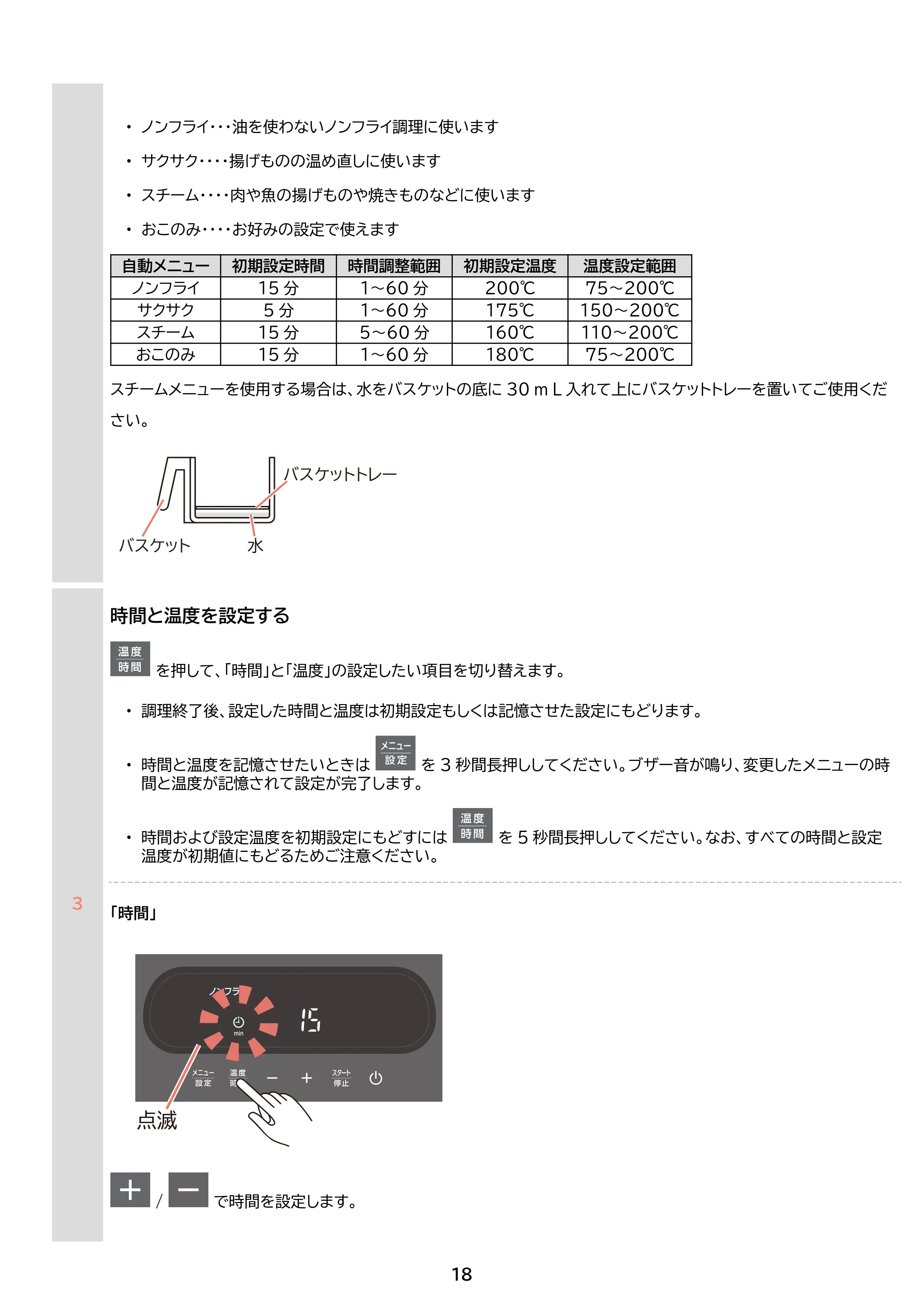 アイリスオーヤマ FV-M30A 取扱説明書 — 原本ページ — 18ページ