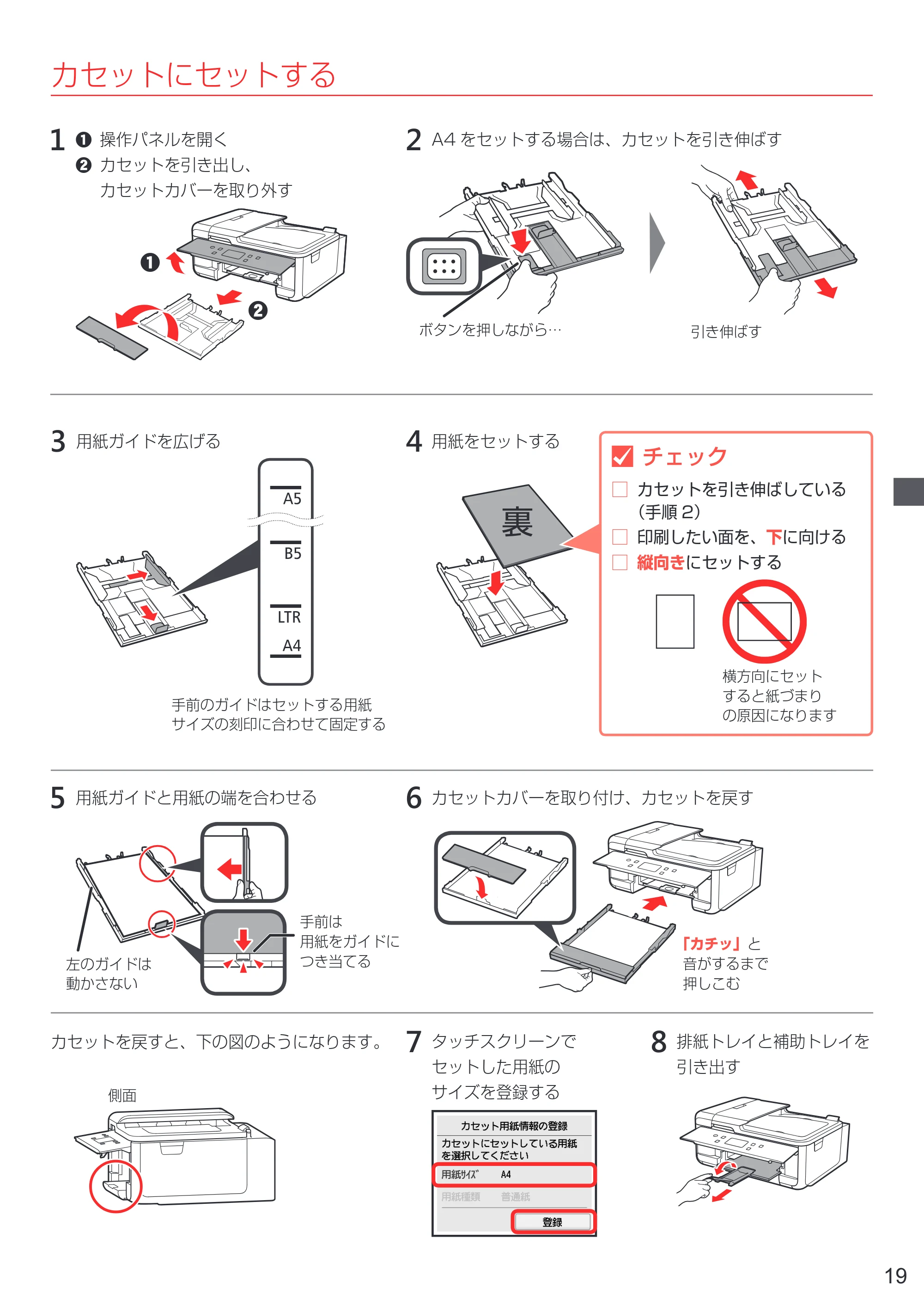 キヤノン PIXUS TR7530 設置・基本操作マニュアル(PDF:7.16MB) — 原本ページ — 21ページ