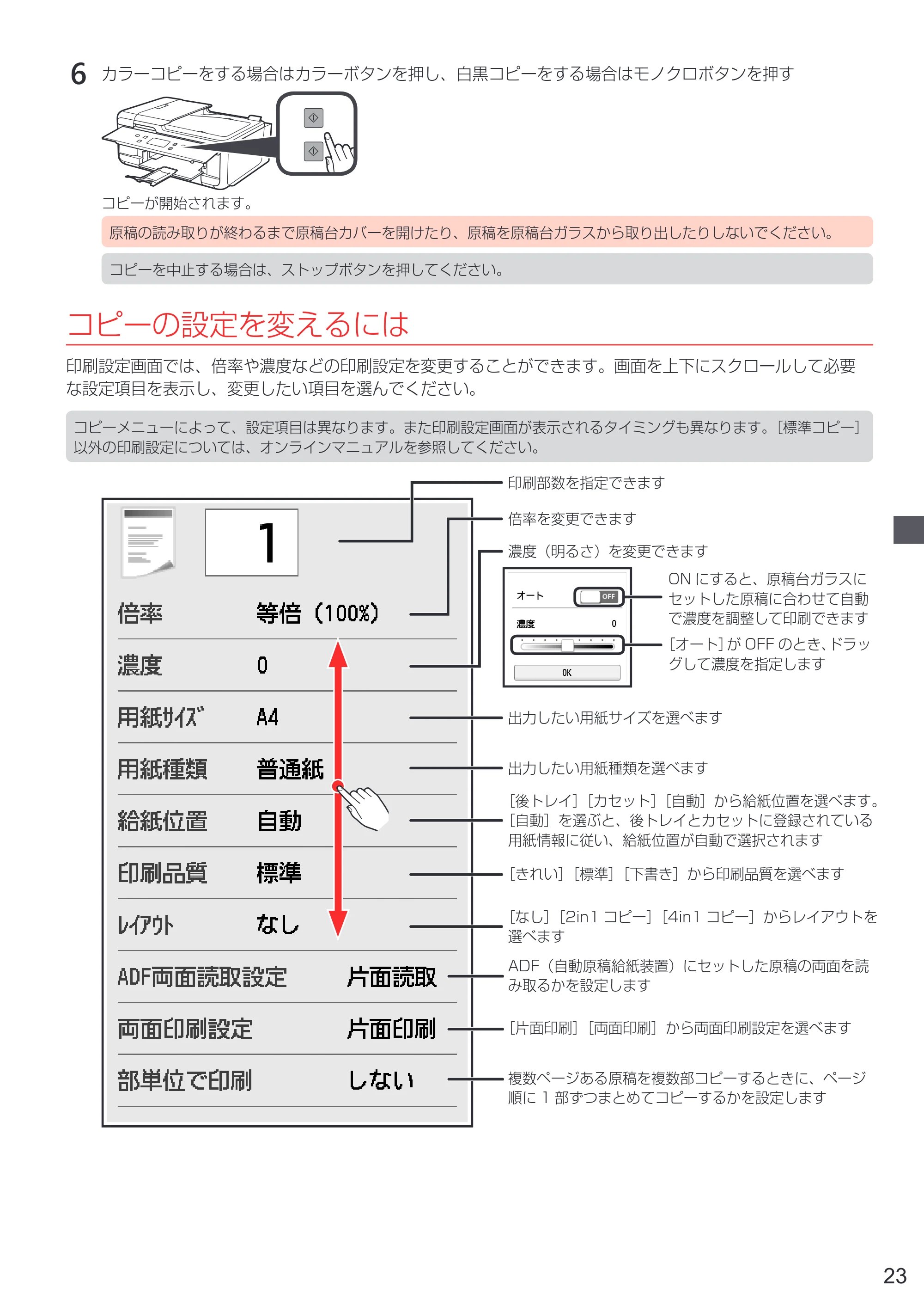 キヤノン PIXUS TR7530 設置・基本操作マニュアル(PDF:7.16MB) — 原本ページ — 25ページ