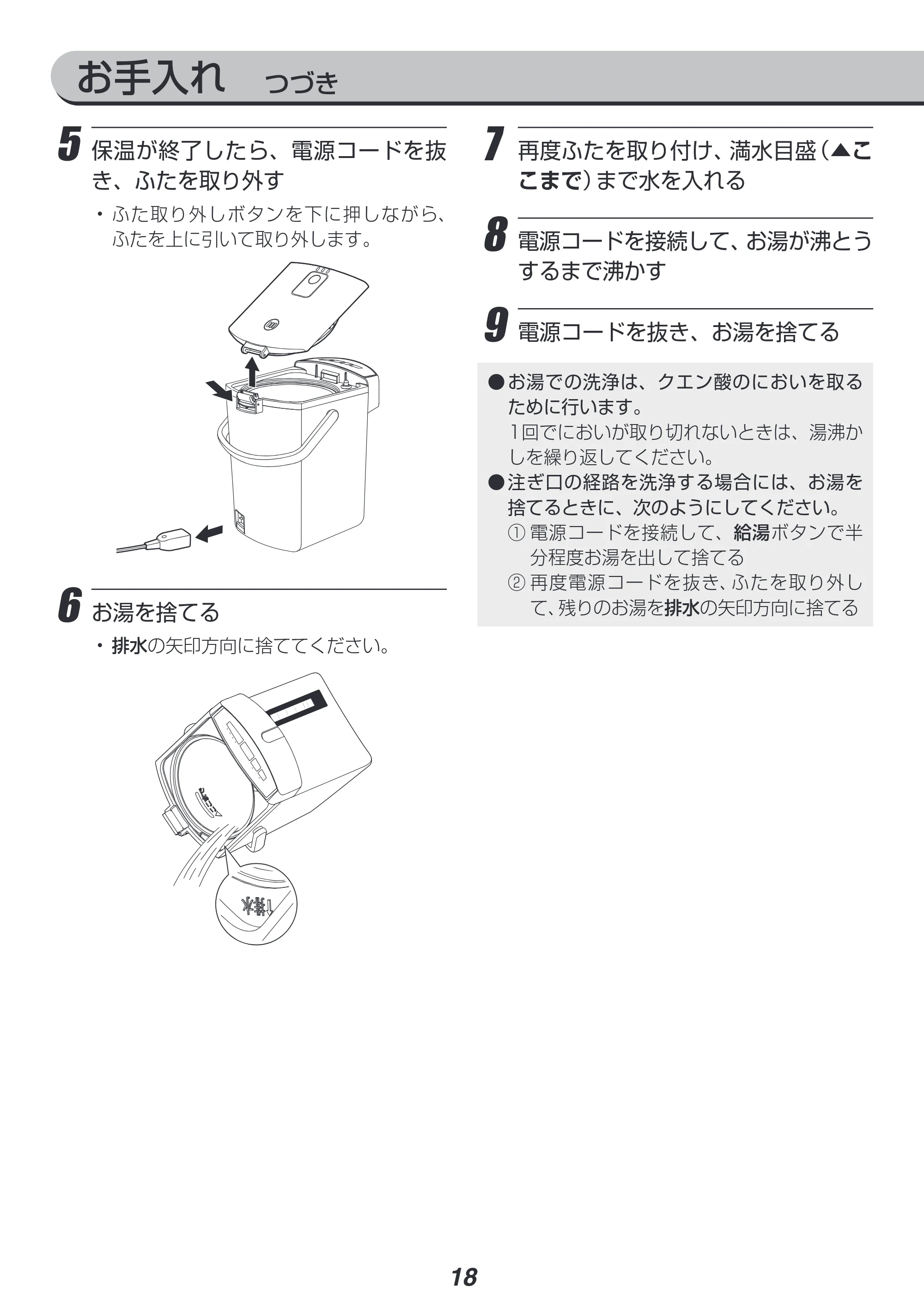 アイリスオーヤマ IAHD-122 取扱説明書 — 原本ページ — 18ページ