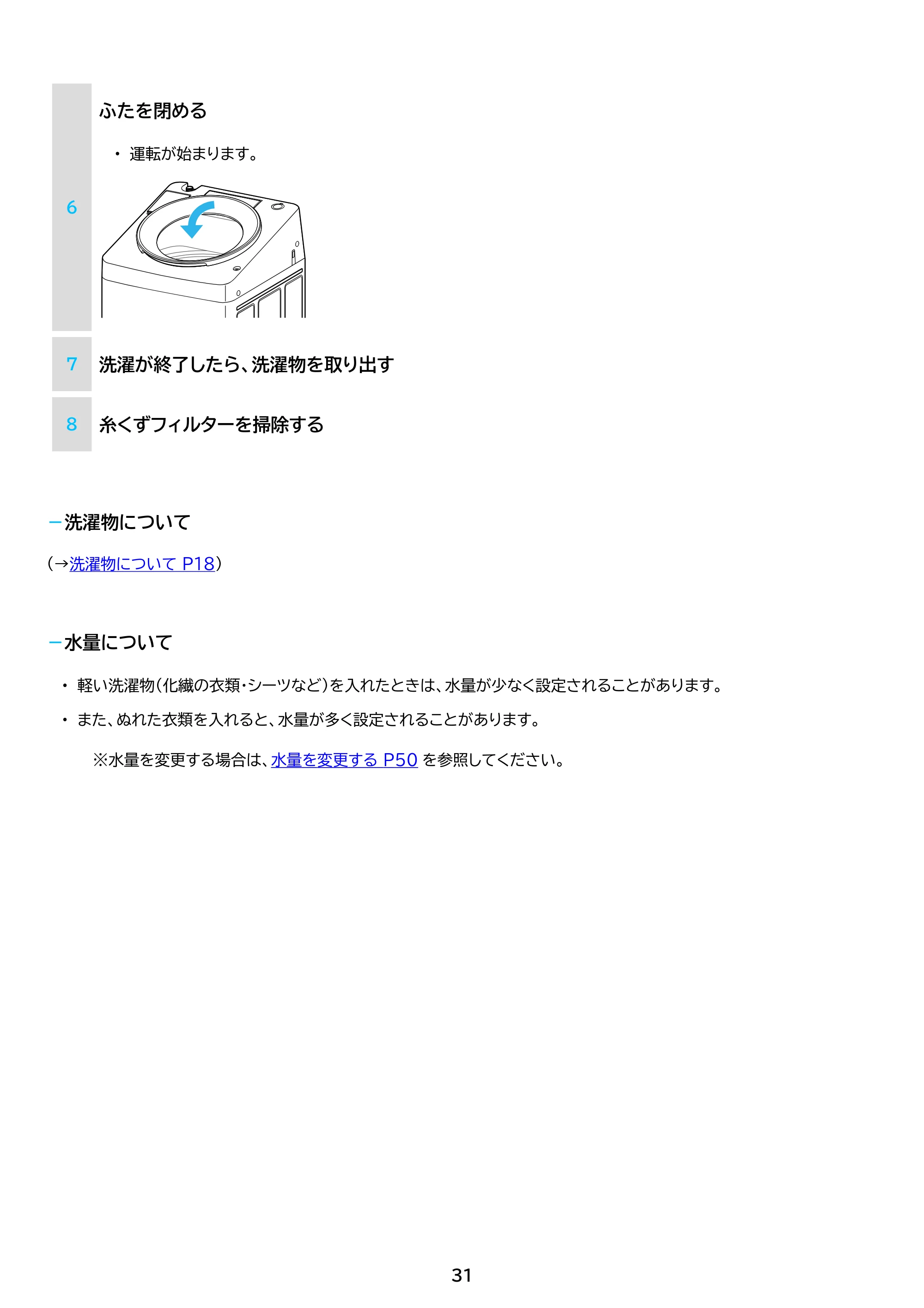 アイリスオーヤマ ITW-100A04 取扱説明書 — 原本ページ — 31ページ
