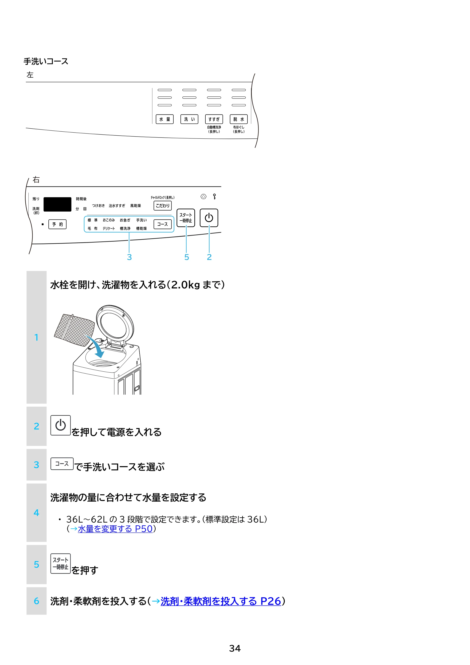 アイリスオーヤマ ITW-100A04 取扱説明書 — 原本ページ — 34ページ