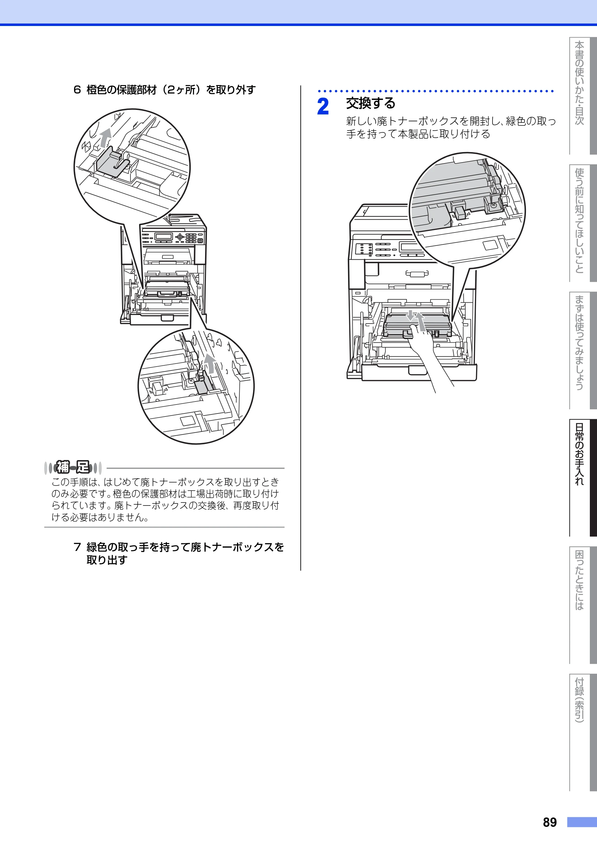 ブラザー MFC-9460CDN ユーザーズガイド ～基本編～ — 原本ページ — 89ページ