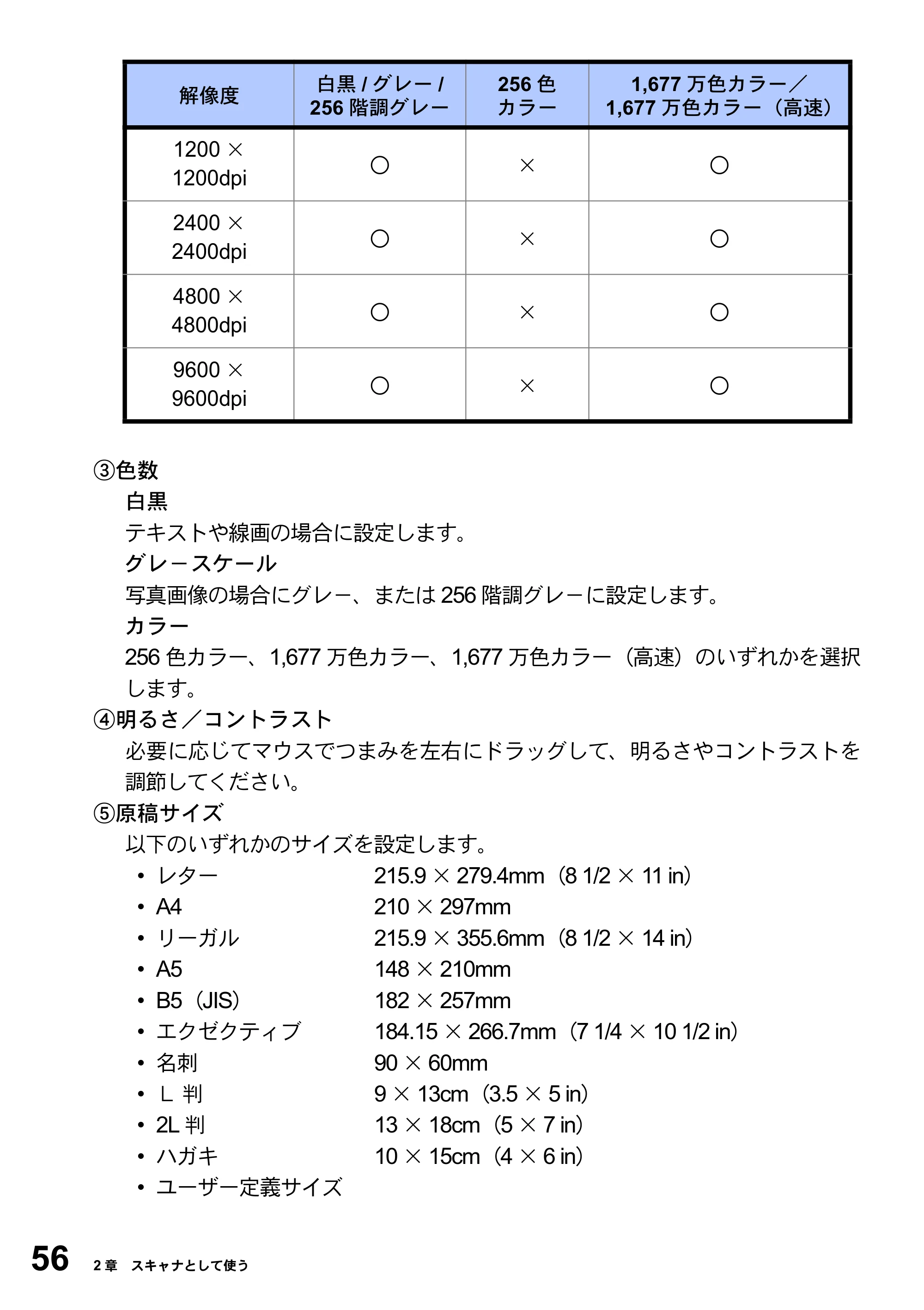 ブラザー MFC-8820J ユーザーズガイド ~パソコン活用編~ — 原本ページ — 56ページ