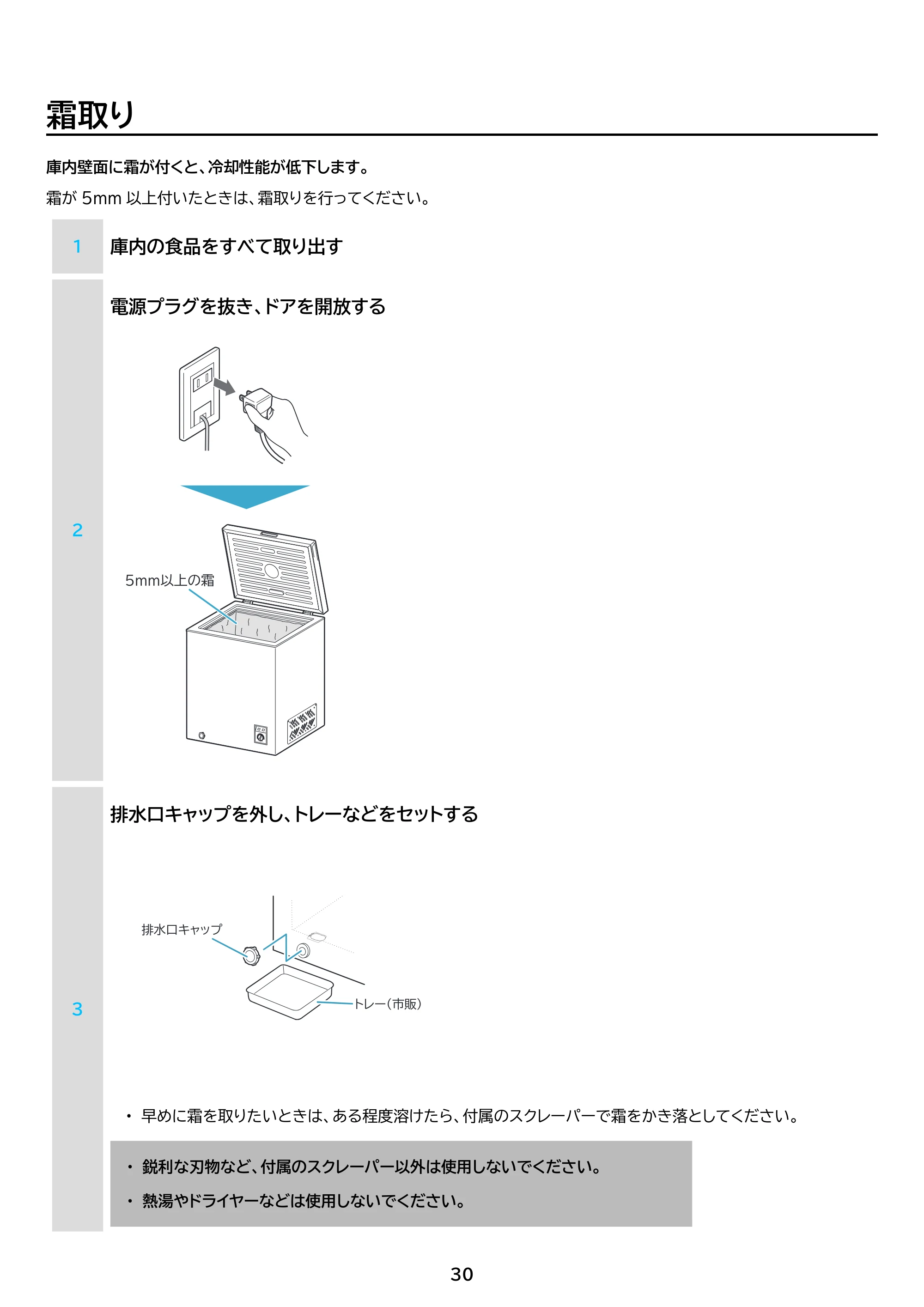 アイリスオーヤマ ICSD-14B 取扱説明書 — 原本ページ — 30ページ