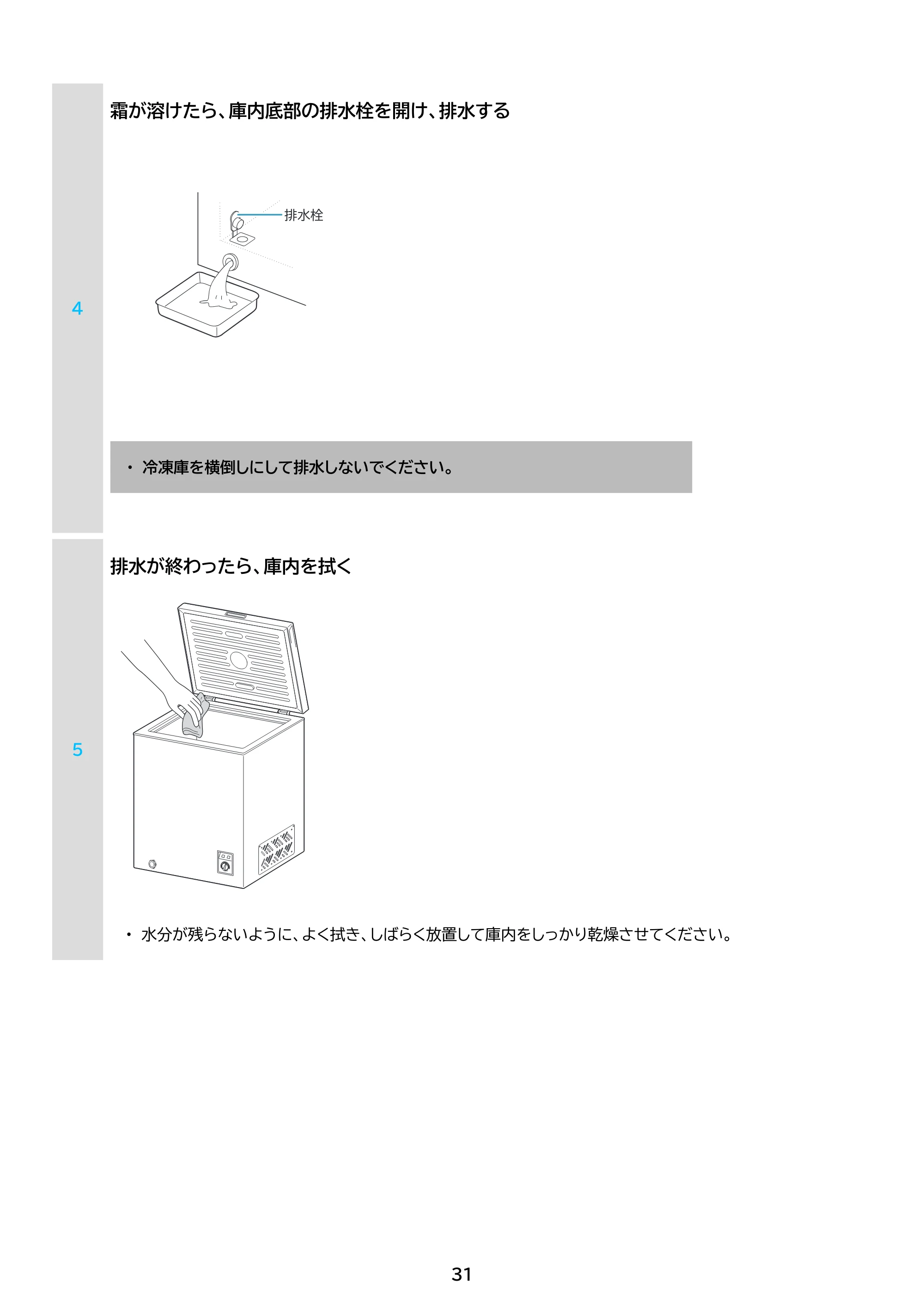 アイリスオーヤマ ICSD-14B 取扱説明書 — 原本ページ — 31ページ