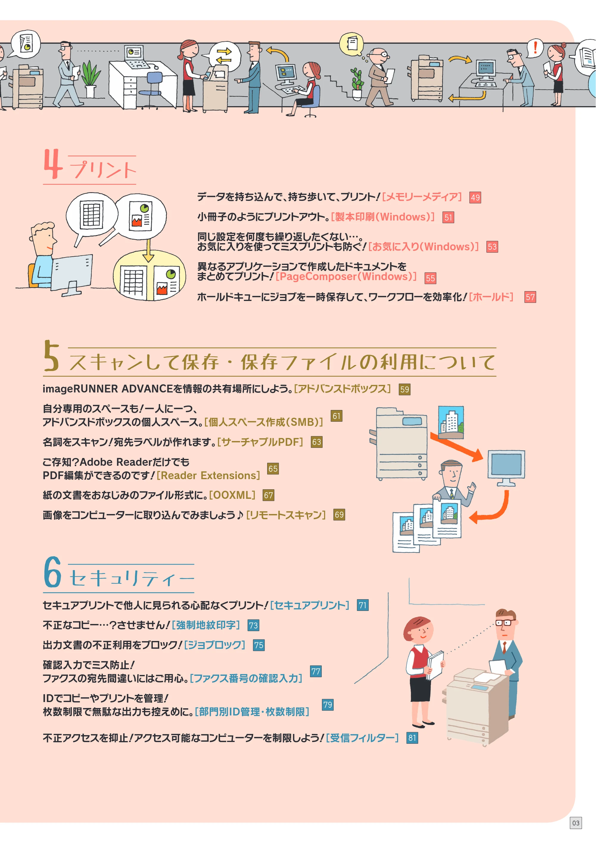 キヤノン imageRUNNER ADVANCE 8205 PRO/8205 B/8295 PRO/8295 B/8285 PRO/8285 B 使いこなしガイド 2015年1月22日更新（PDF：25.2MB） — 原本ページ — 5ページ