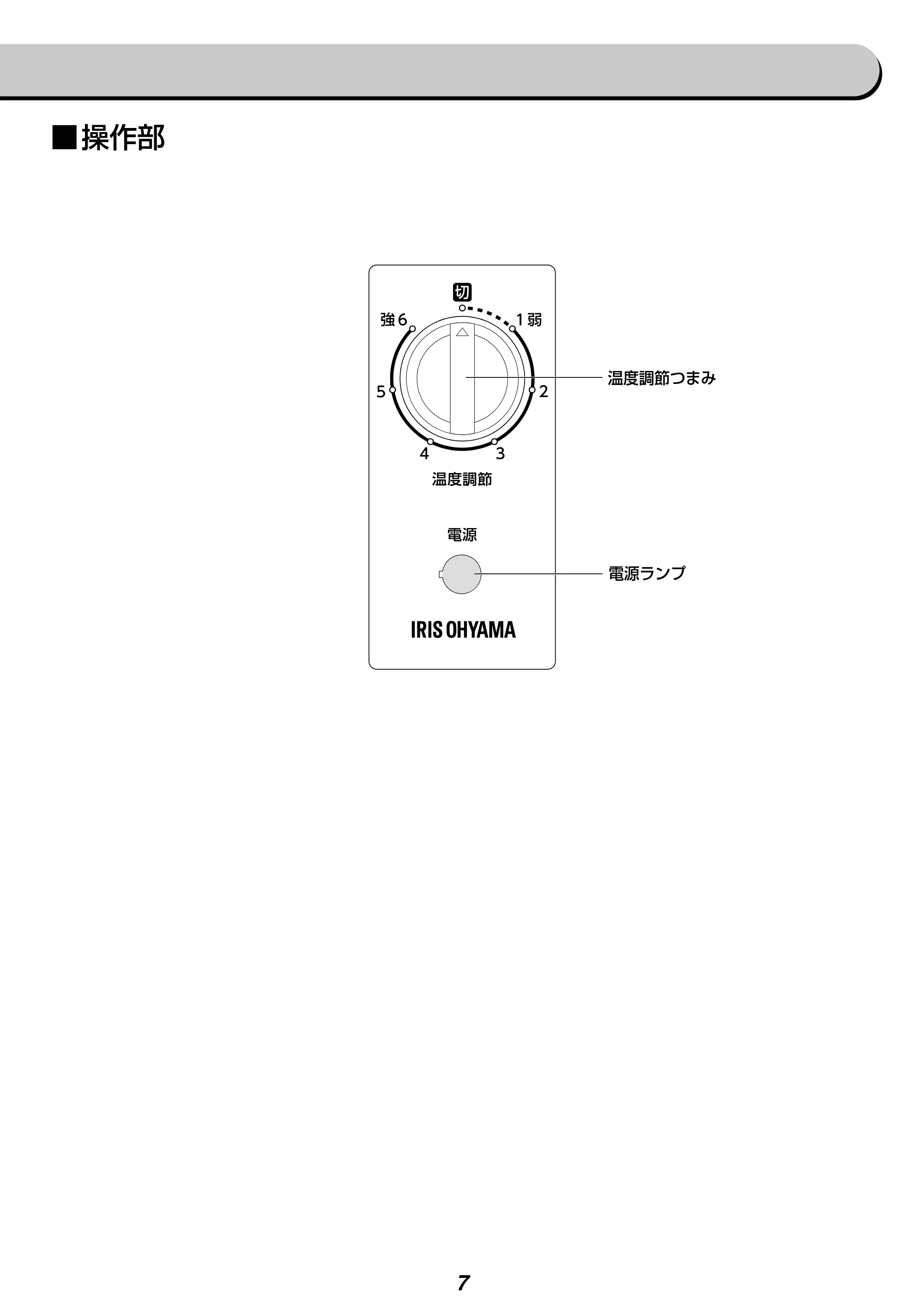 アイリスオーヤマ ICSD-14A 取扱説明書 — 原本ページ — 7ページ