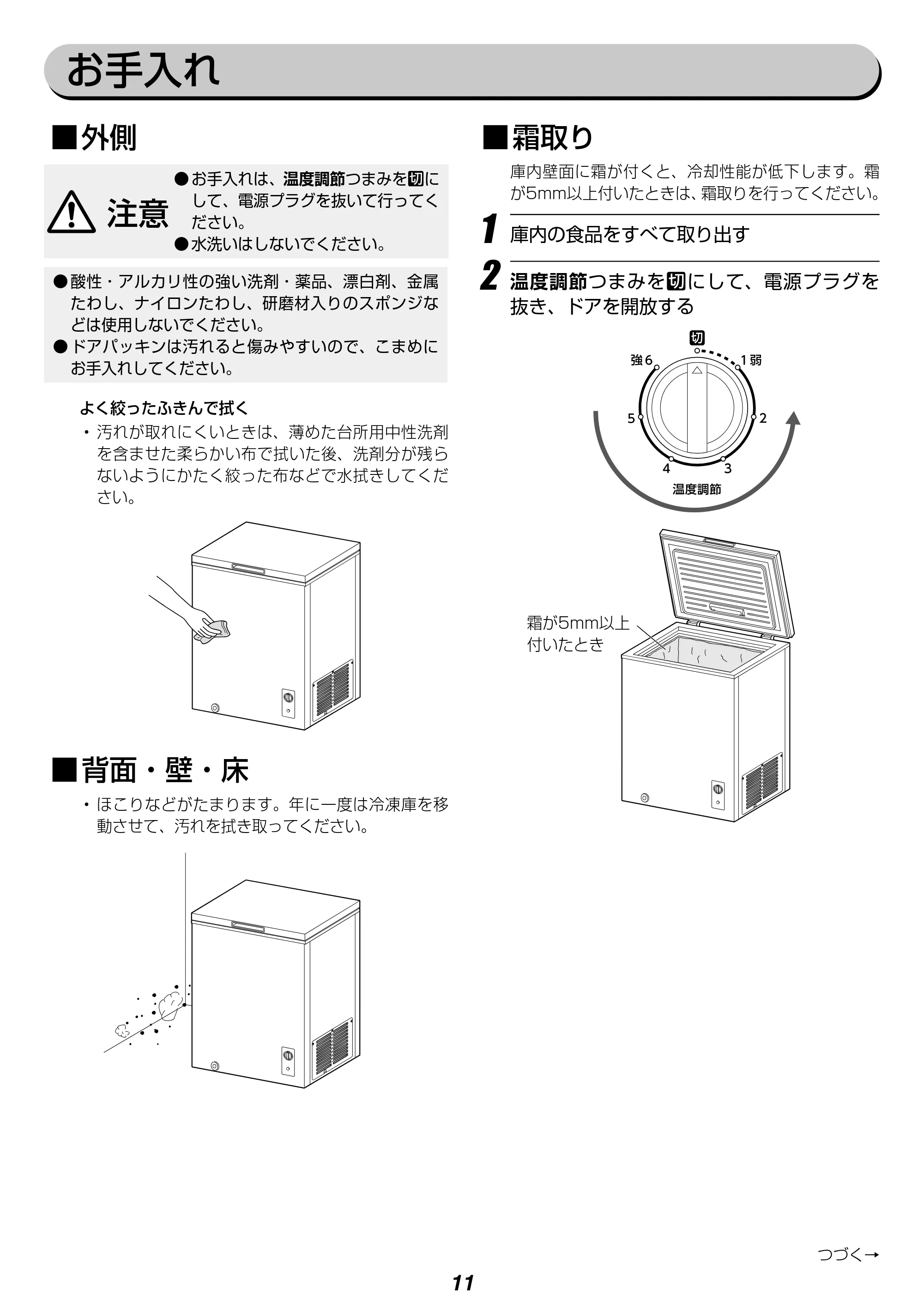 アイリスオーヤマ ICSD-14A 取扱説明書 — 原本ページ — 11ページ