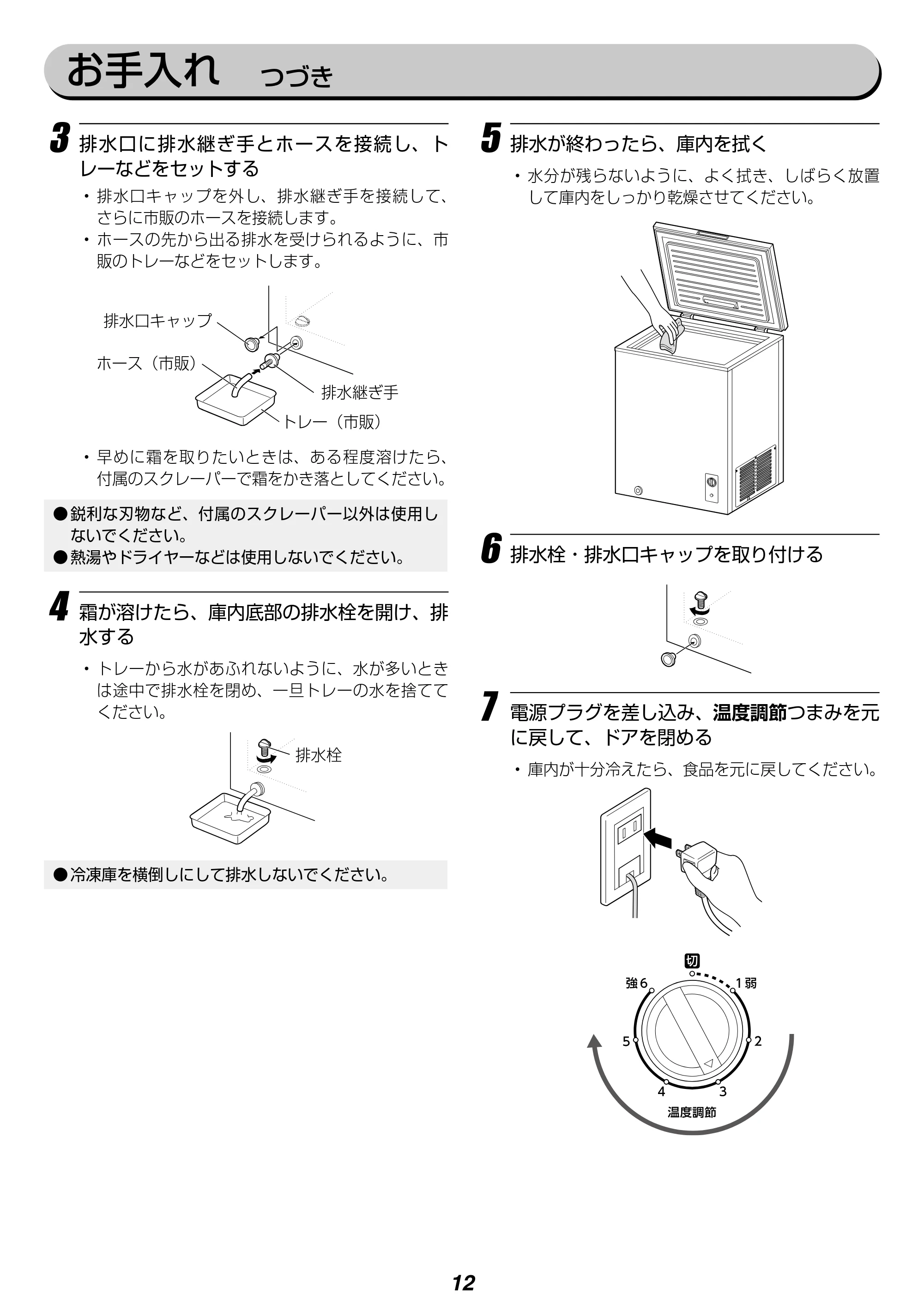 アイリスオーヤマ ICSD-14A 取扱説明書 — 原本ページ — 12ページ