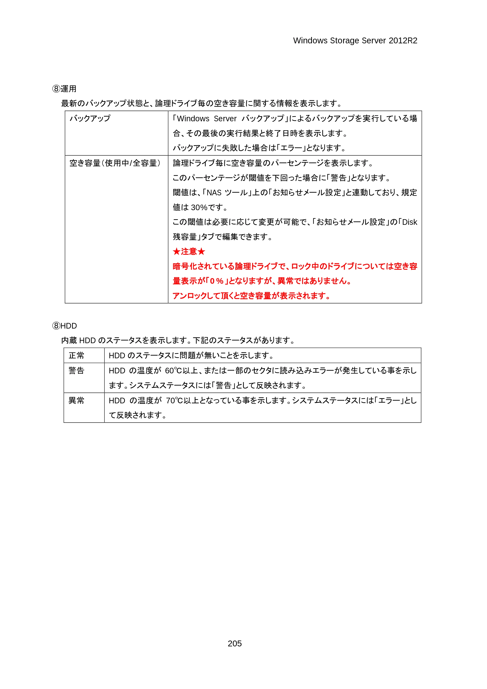 エレコム NSB-75S12T4DW25 / NSB-75S16T4DW25 / NSB-75S24T4DW25 07.NASツール ソフトウェアマニュアル(Ver.4.70～)【第3版】 — 原本ページ — 210ページ
