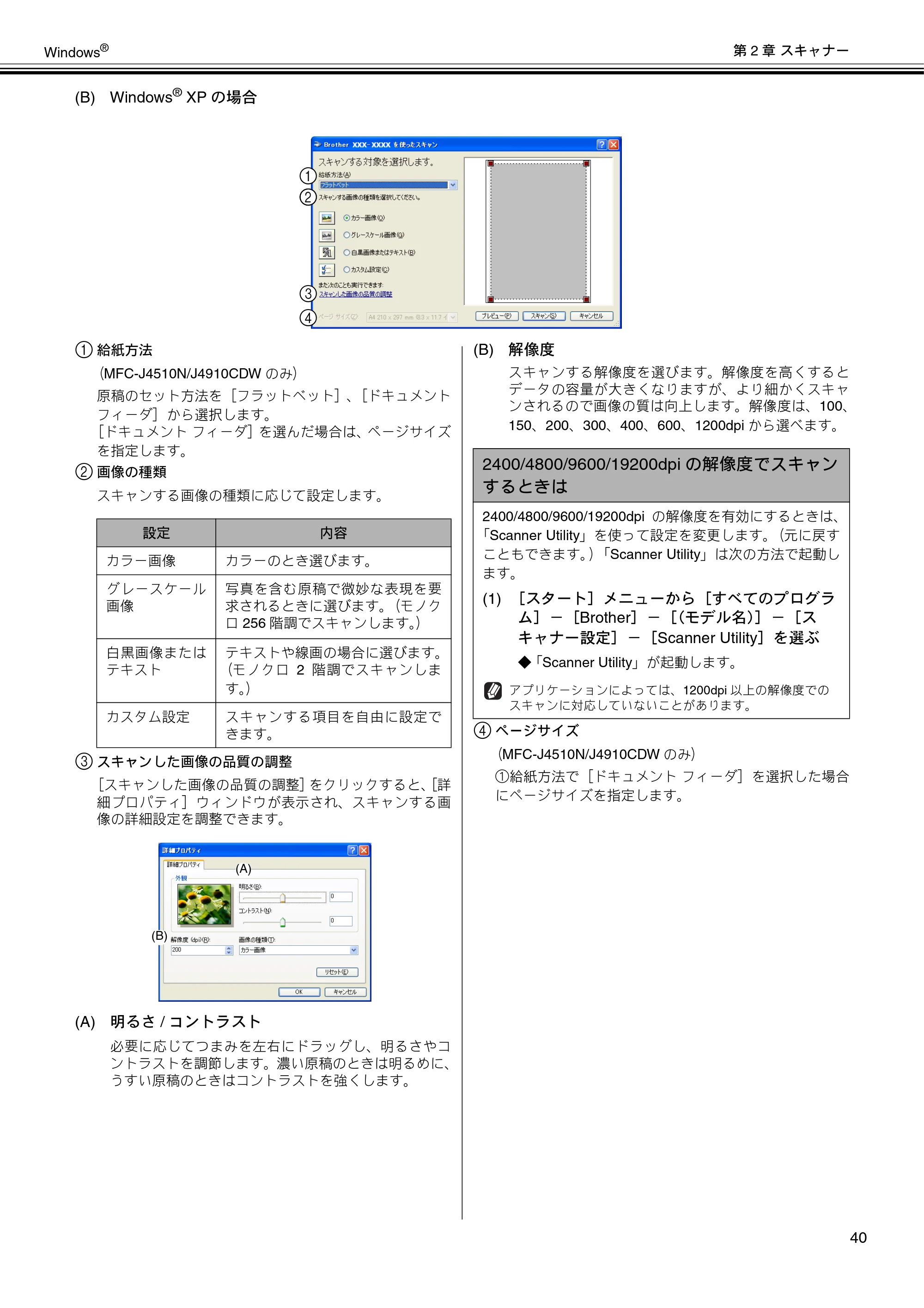 ブラザー DCP-J4210N / MFC-J4510N / MFC-J4910CDW ユーザーズガイド ～パソコン活用編～ — 原本ページ — 41ページ