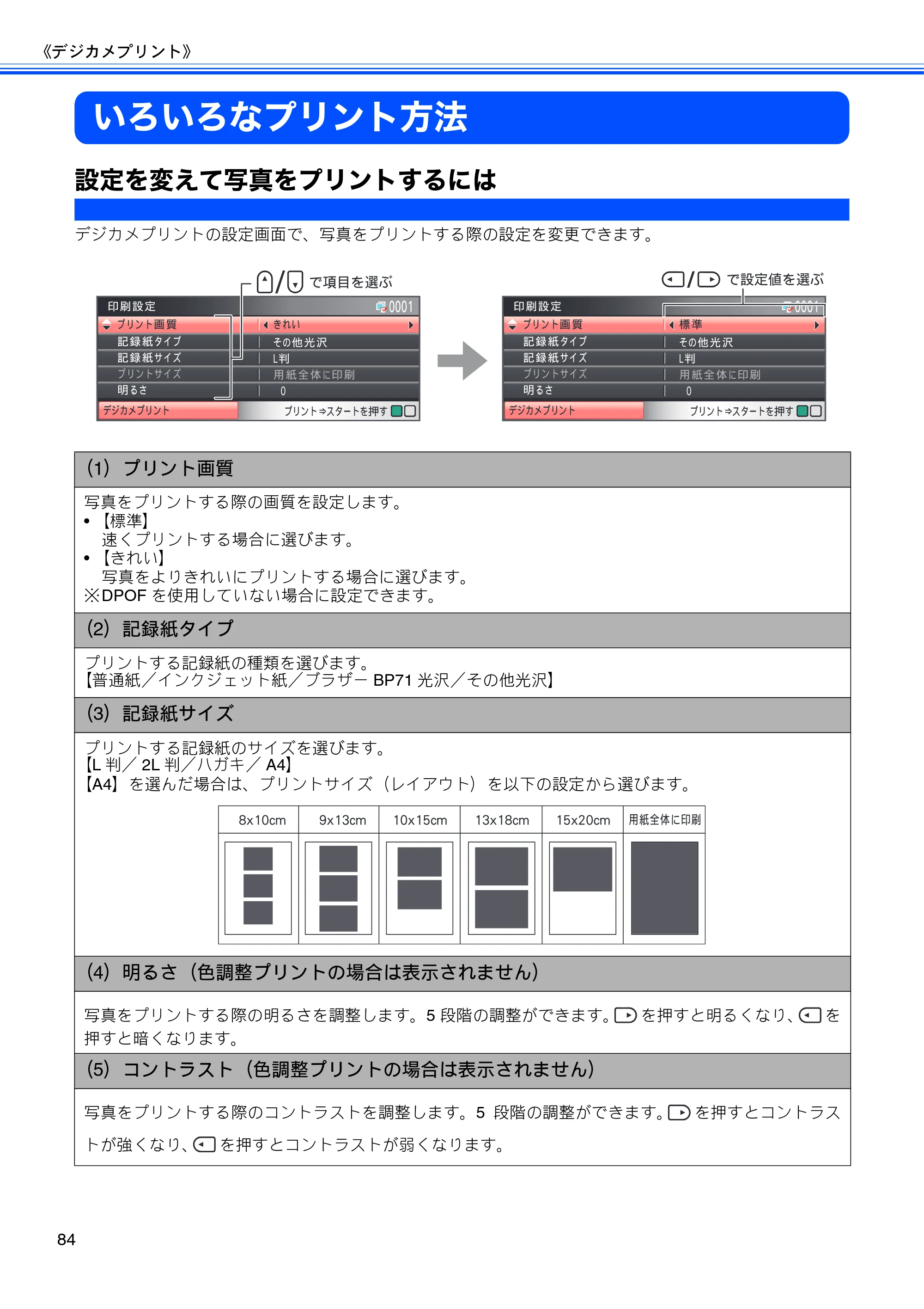 ブラザー DCP-390CN / DCP-595CN ユーザーズガイド ～基本編～ — いろいろなプリント方法 — 原本ページ — 86ページ